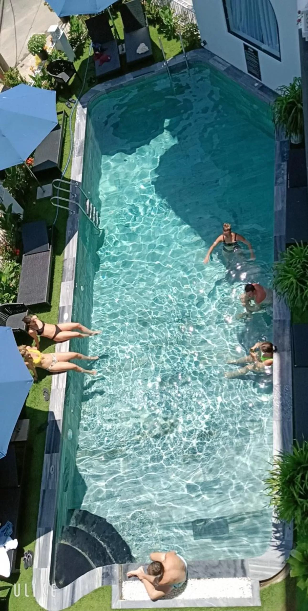 Pool view in Hoianation Villas Hotel