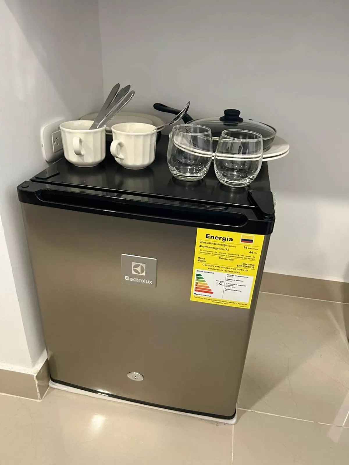 Kitchen or kitchenette in Hotel Boutique Business Center