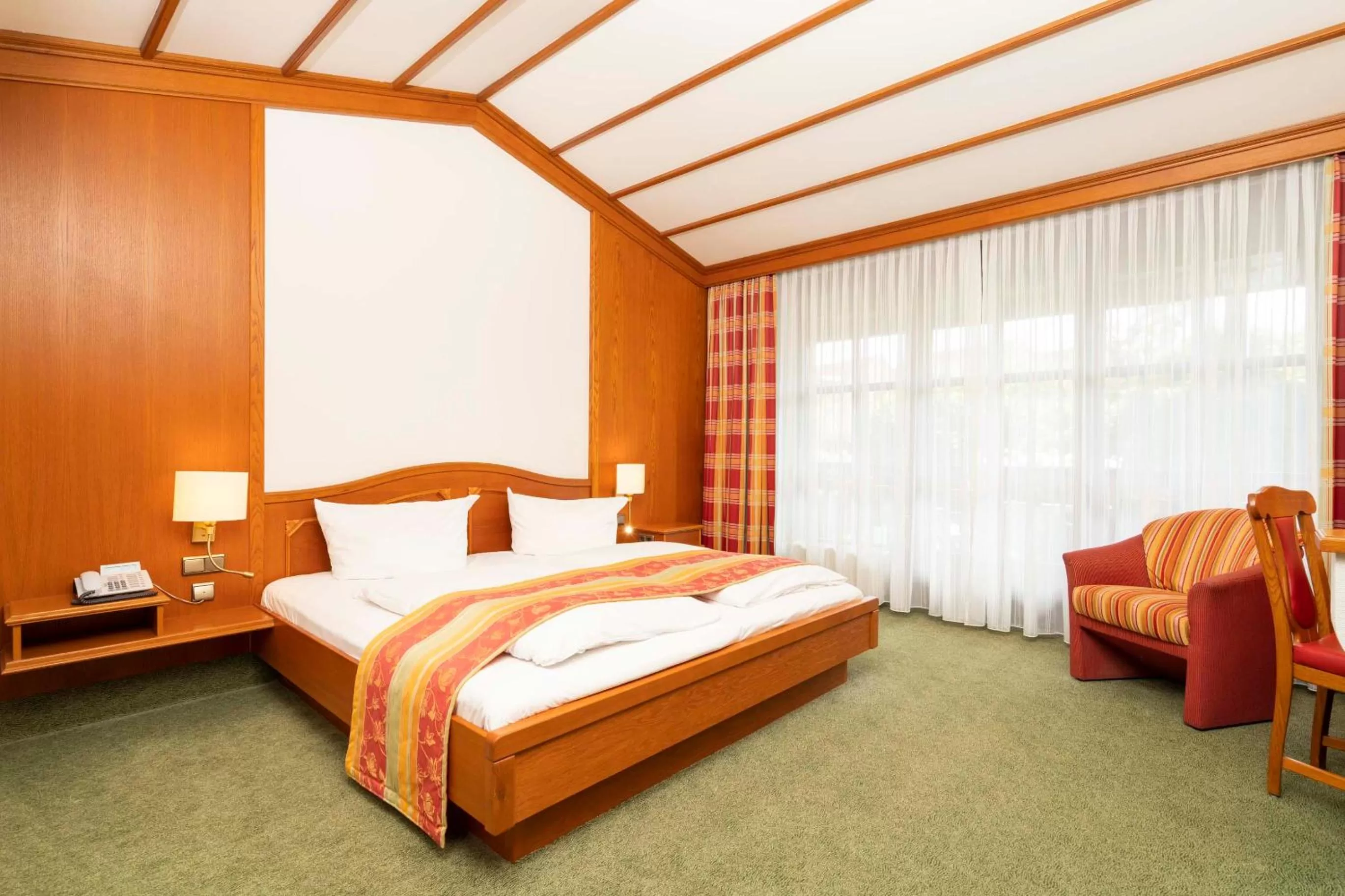 Bed in Hotel Brauerei Gasthof Höhn