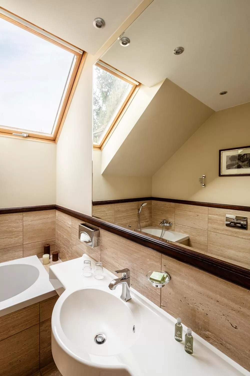 Bathroom in Zamek Topacz