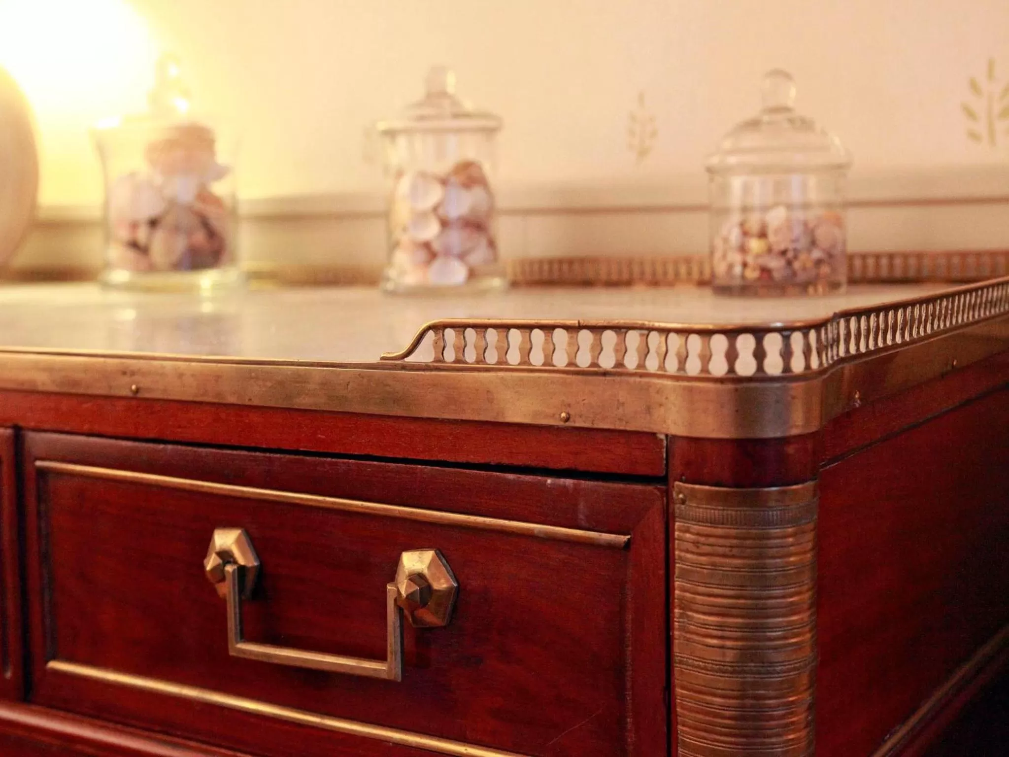 Decorative detail in Les Chambres de Mathilde