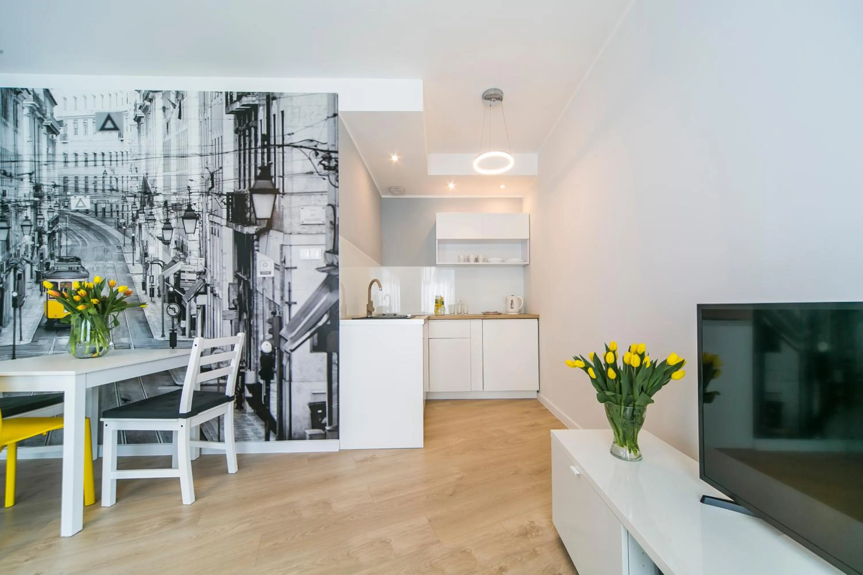 Photo of the whole room in GRANO APARTMENTS Gdańsk Motława SPA & Wellness