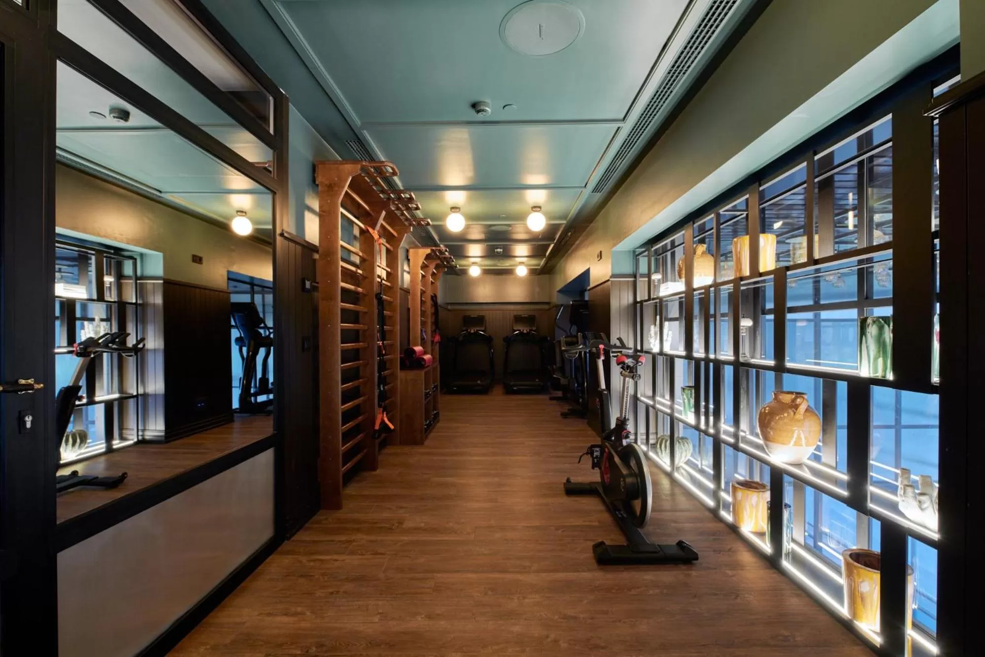 Fitness centre/facilities in Only YOU Hotel Valencia