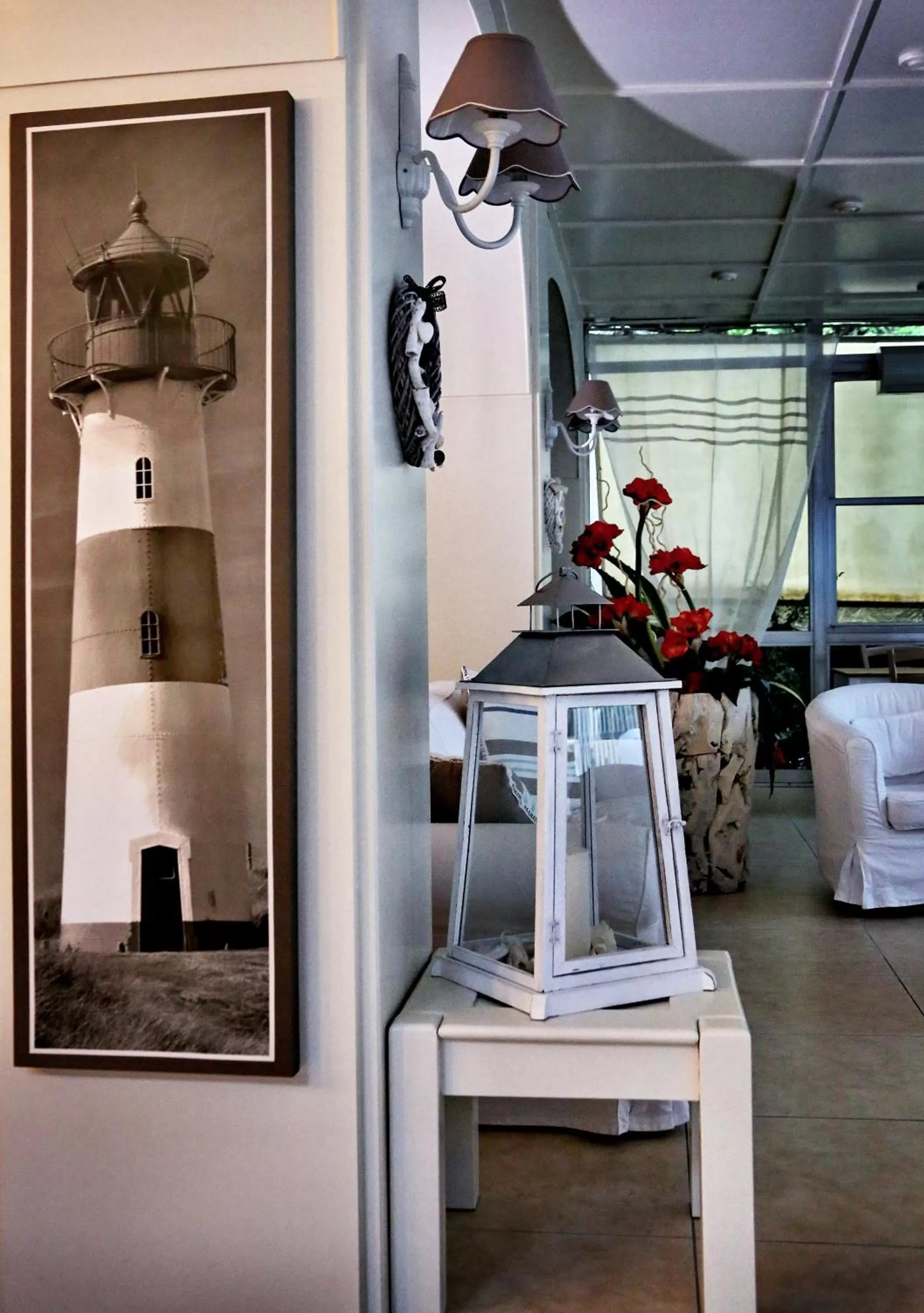 Communal lounge/ TV room in Hotel Santiago