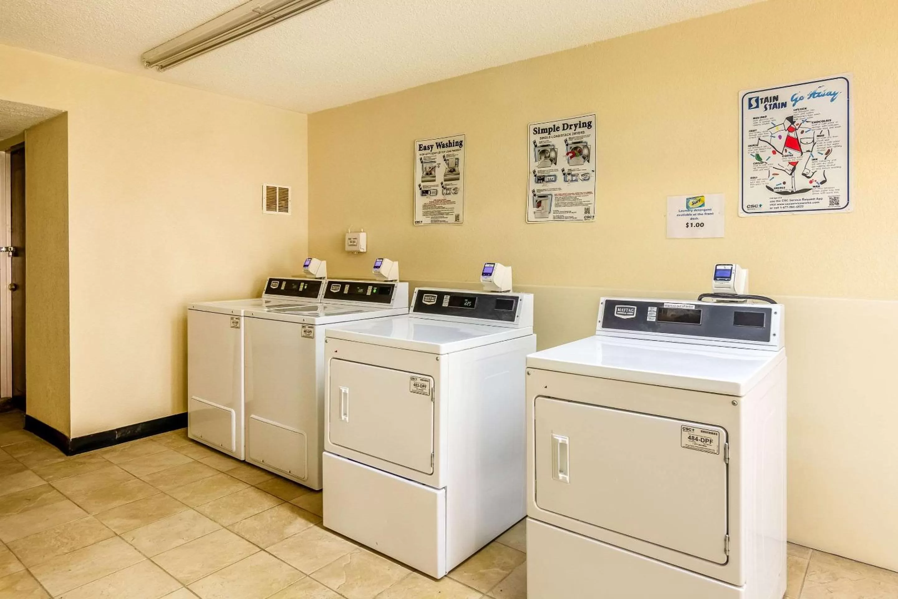 On site in Quality Inn Central