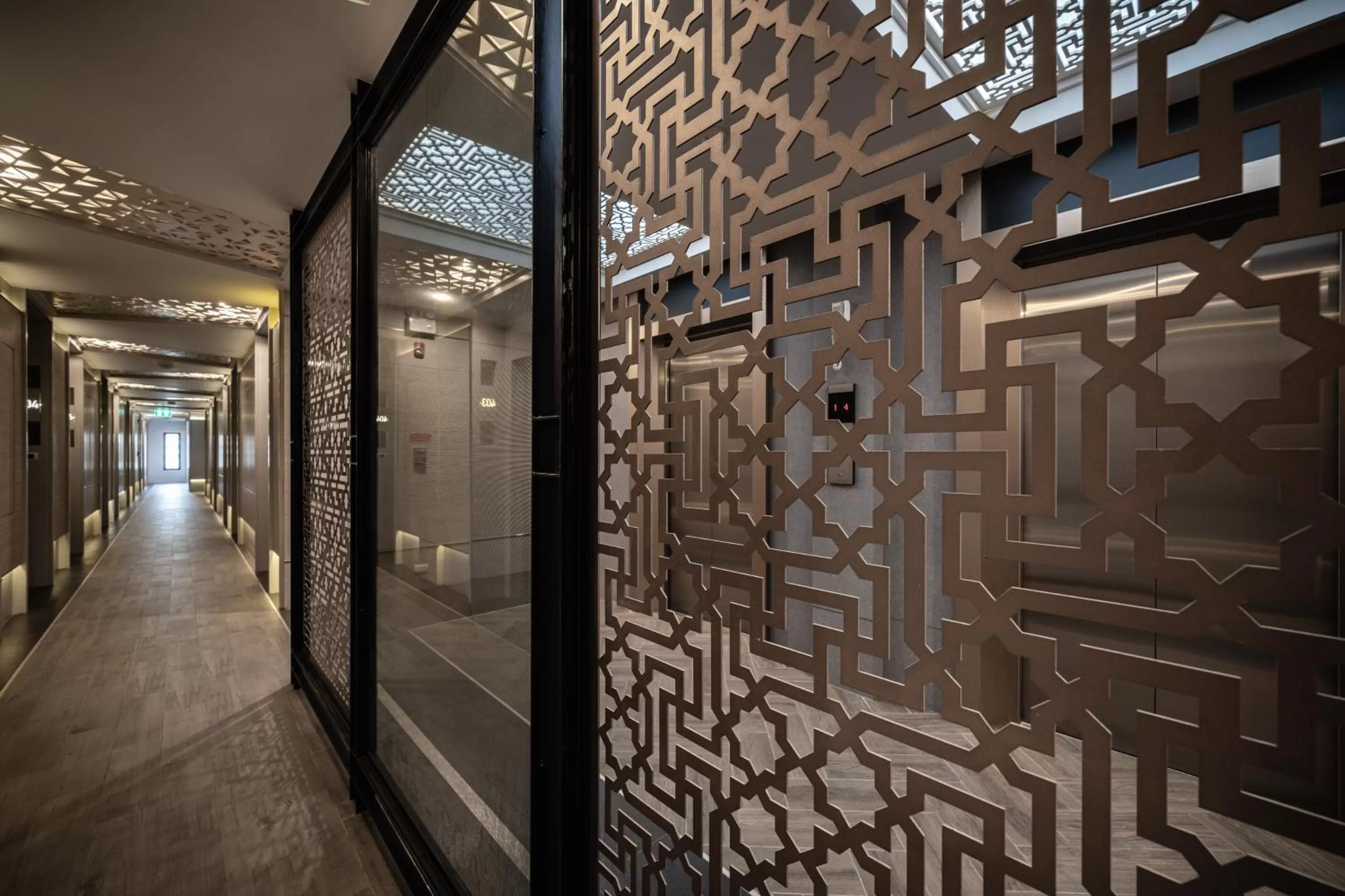 Decorative detail in VIX Bangkok at Victory Monument