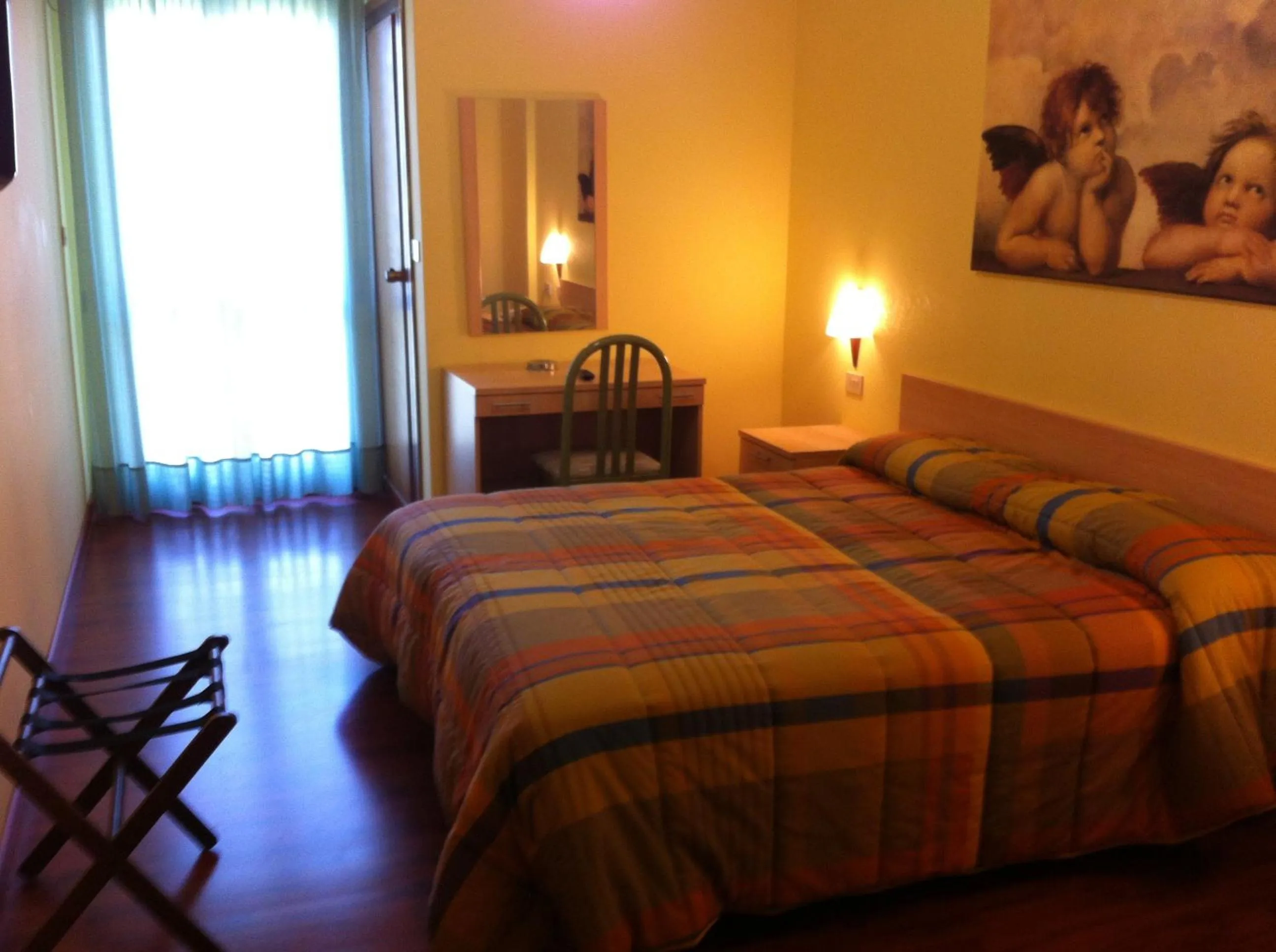 Bedroom, Bed in Hotel Atleti