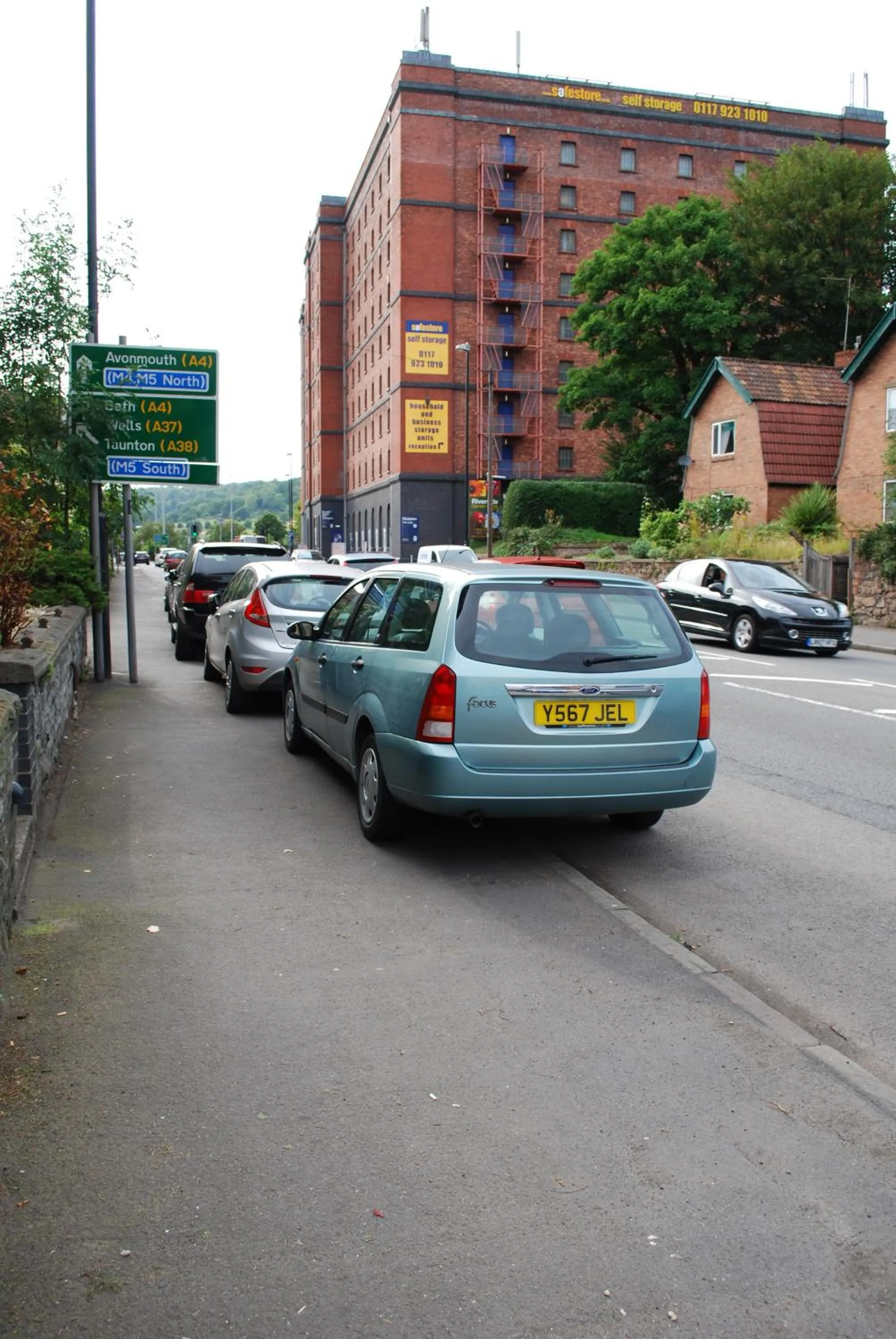 Street view in Clift Guest House