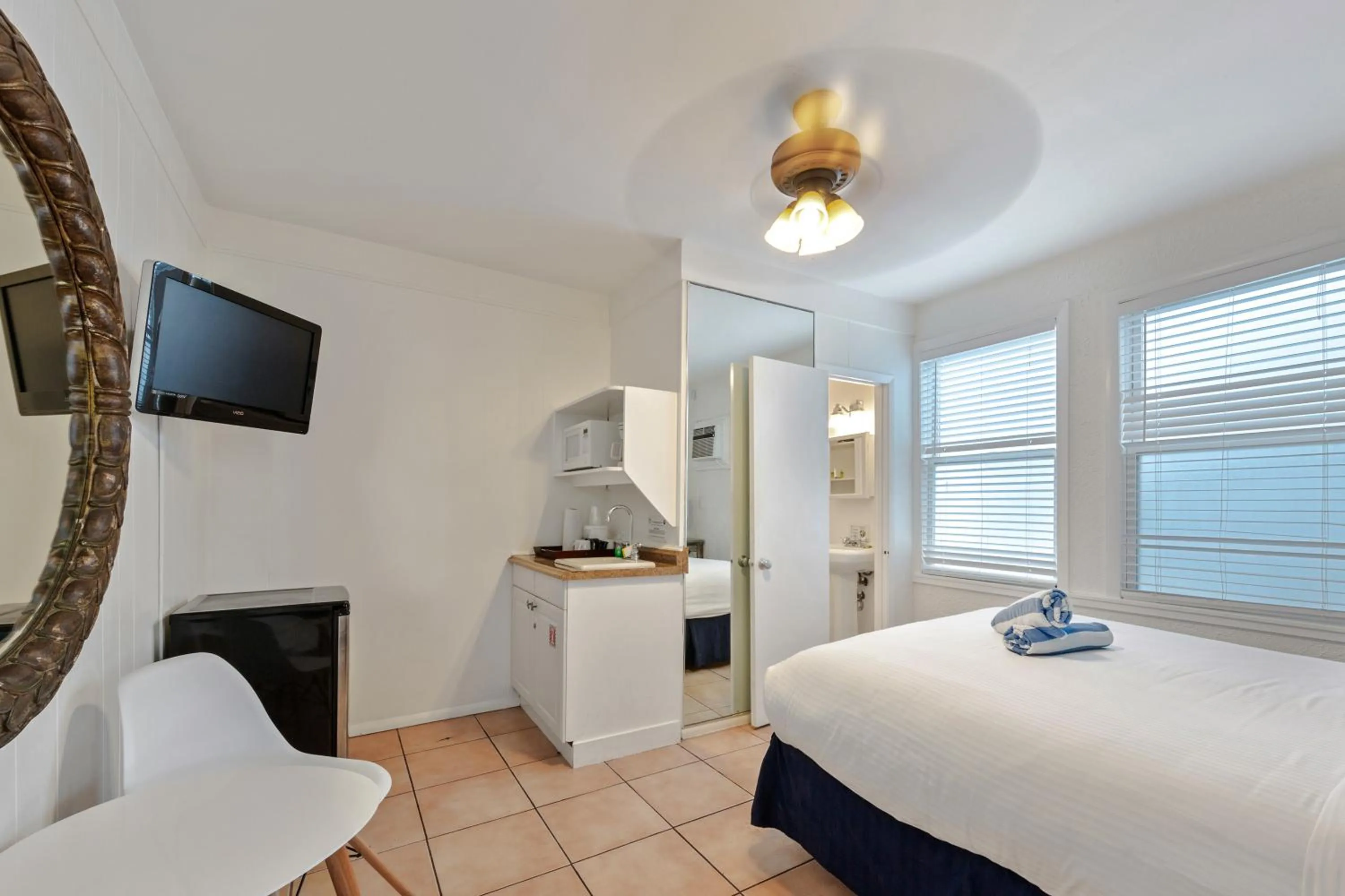 Bed in Wicker Guesthouse