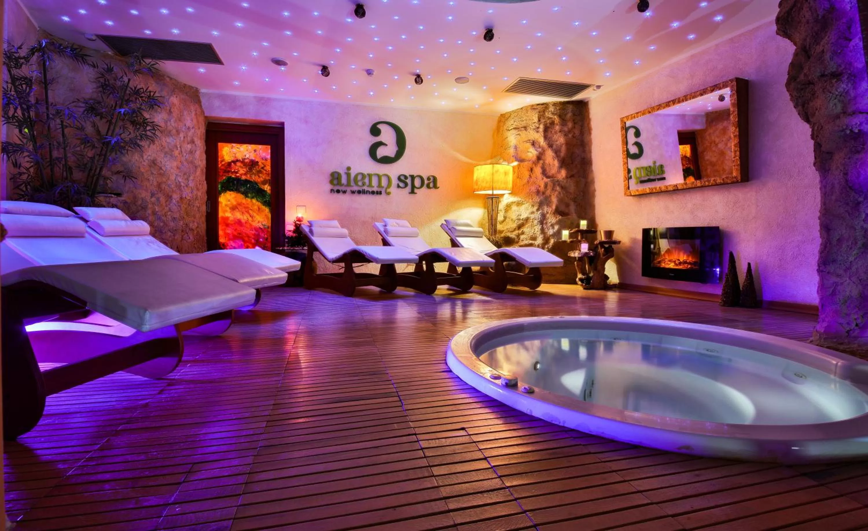 Spa and wellness centre/facilities in Aiem B&B