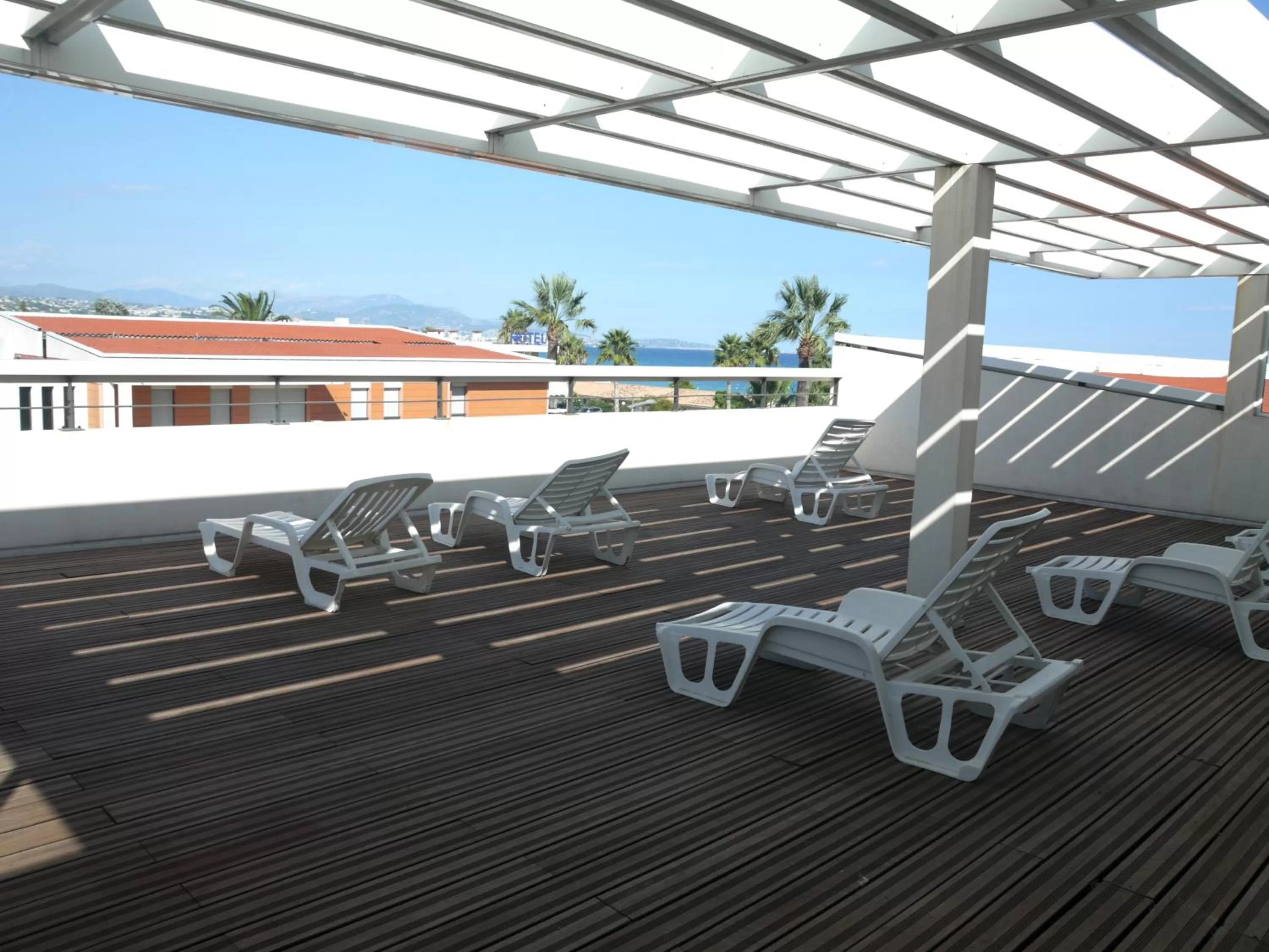 Solarium in Résidence Goélia Royal Cap