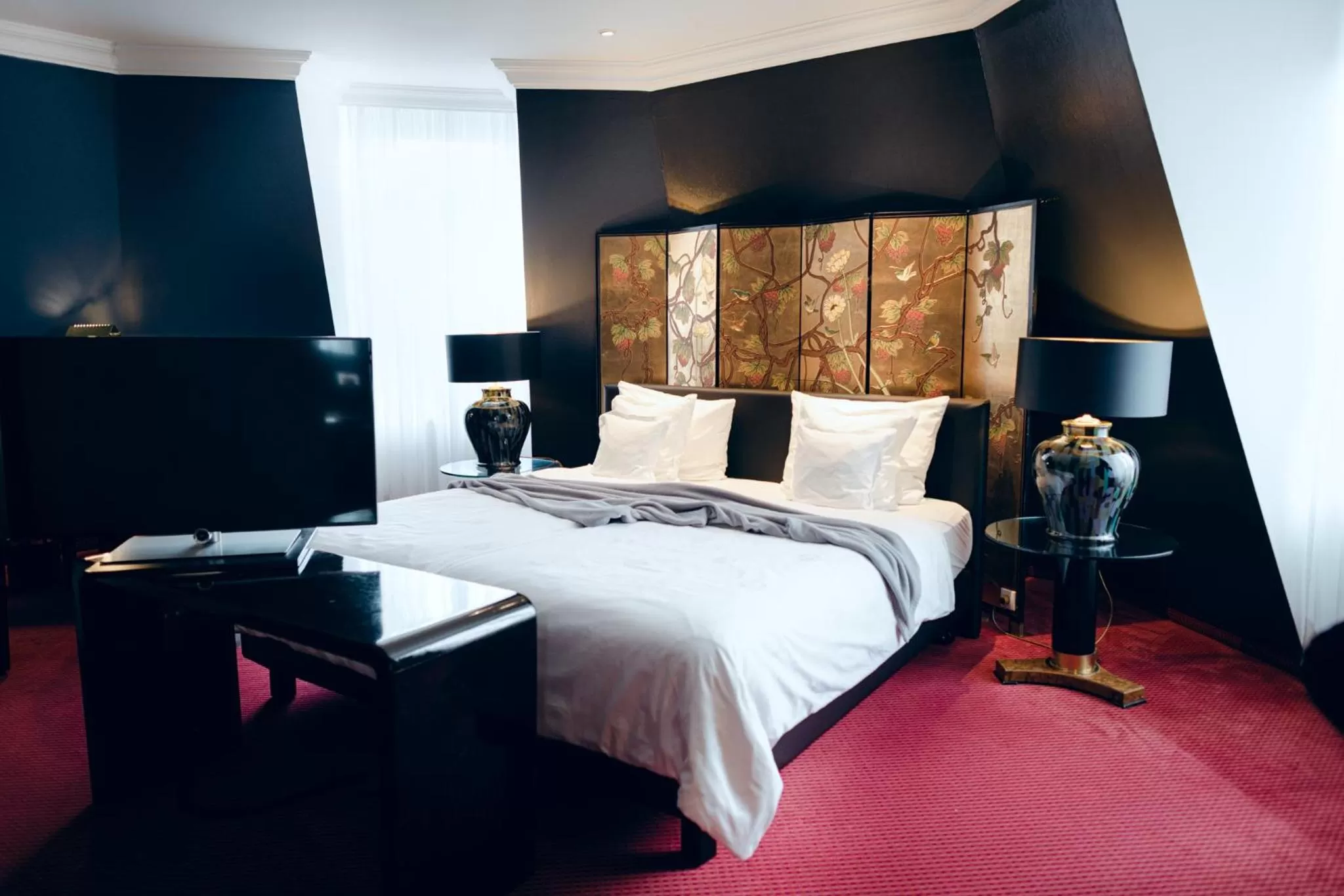 Bed in Hotel Bamberger Hof Bellevue