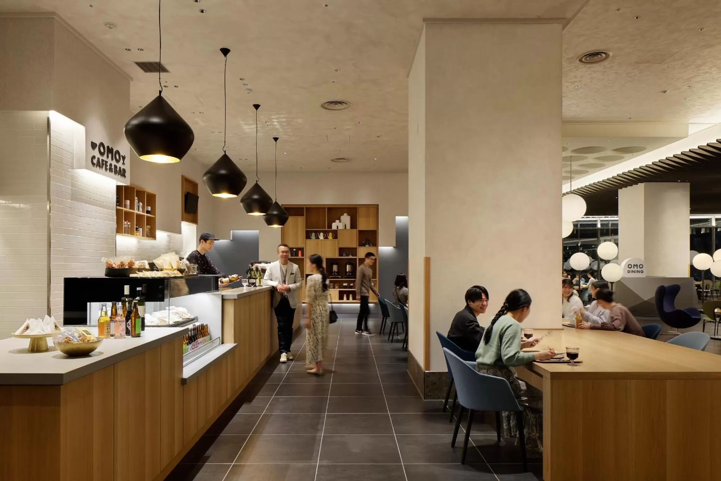 Restaurant/places to eat in OMO7 Osaka by Hoshino Resorts