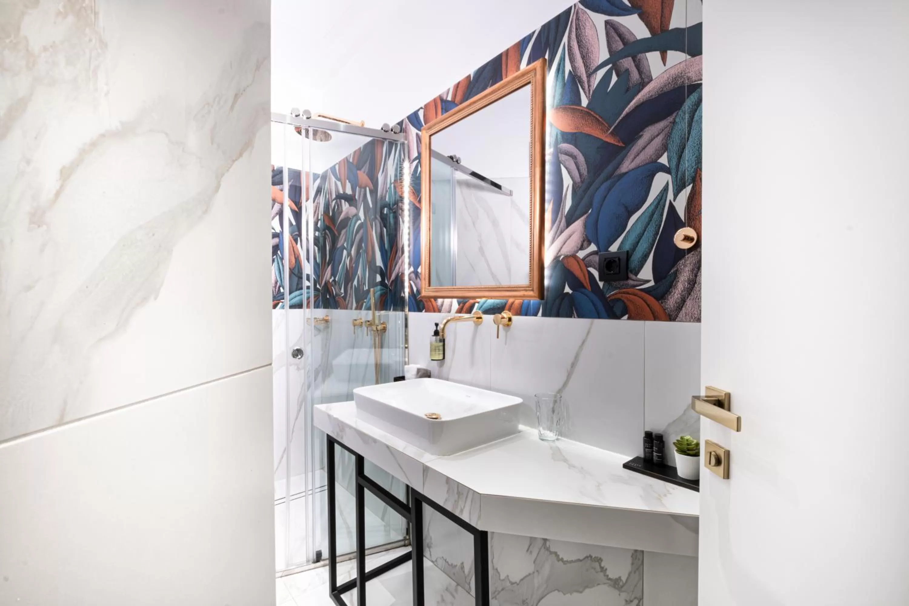 Bathroom in Belle Epoque Suites