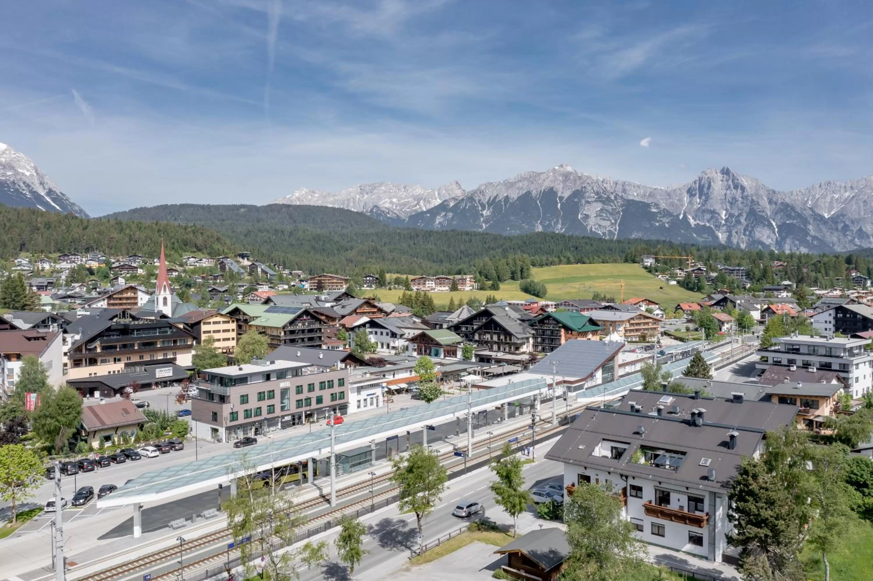 Bird's eye view in Lifestylehotel dasMAX