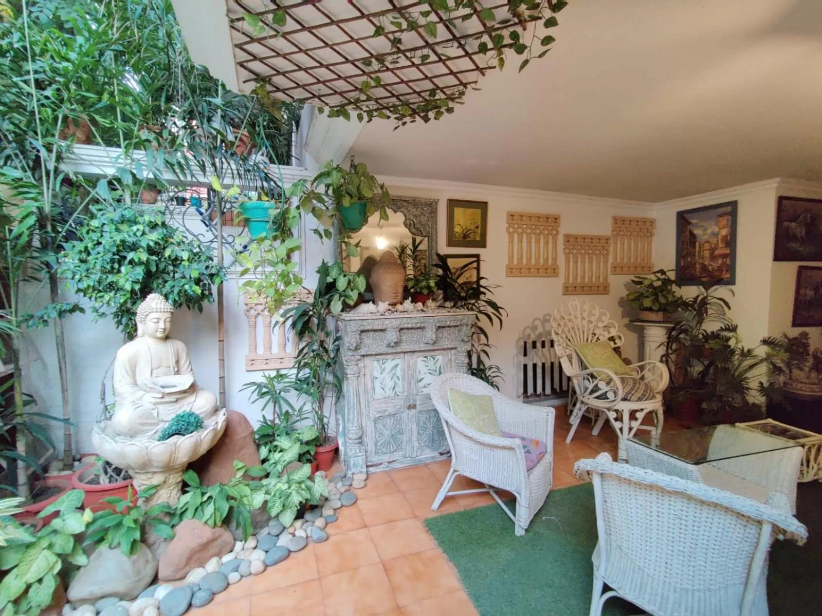 Garden in On The House - Bed and Breakfast