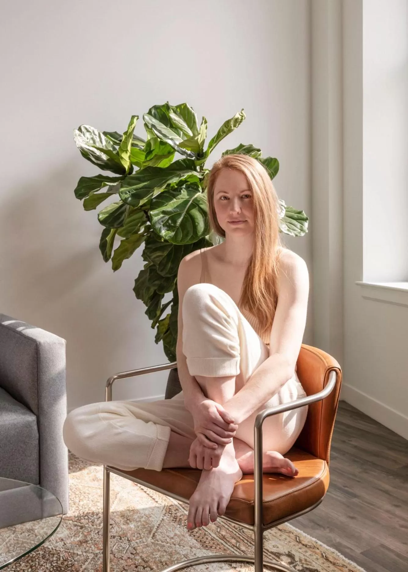 Living room in ROOST Cleveland