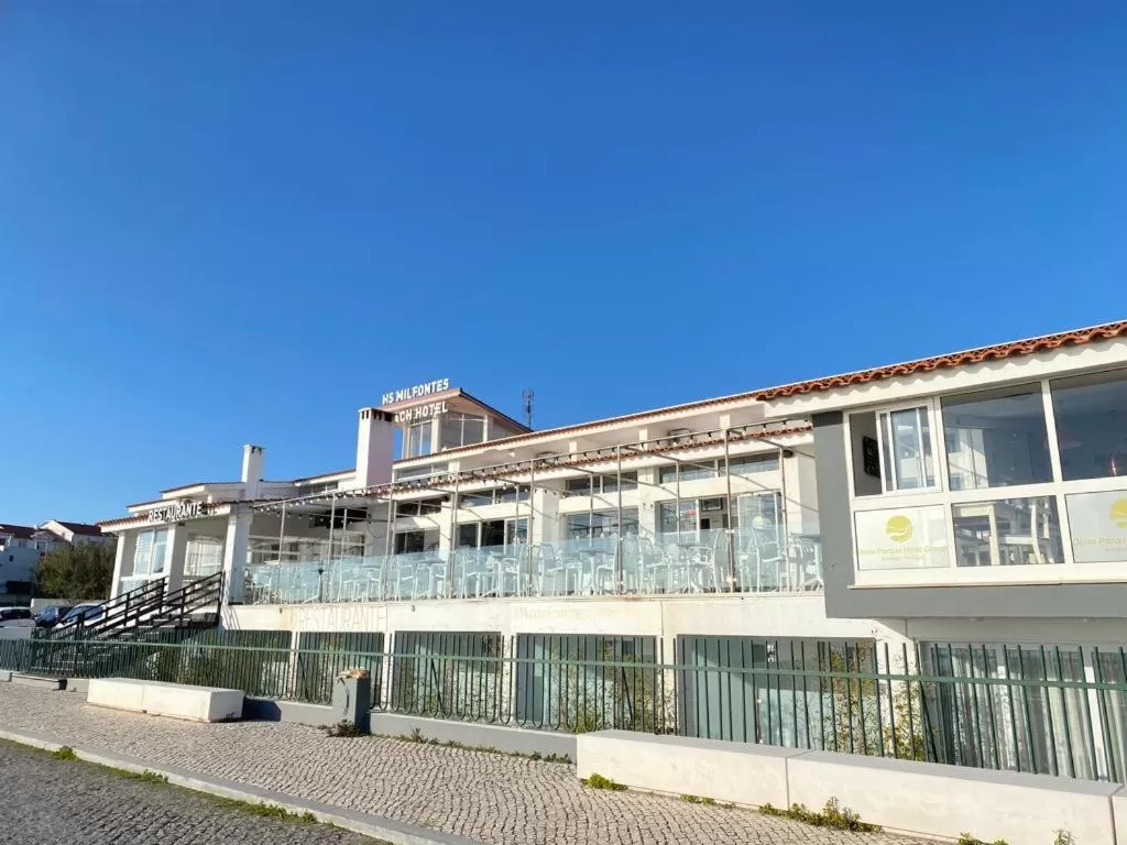 Property building in HS Milfontes Beach Hotel - Duna Parque Resorts & Hotels