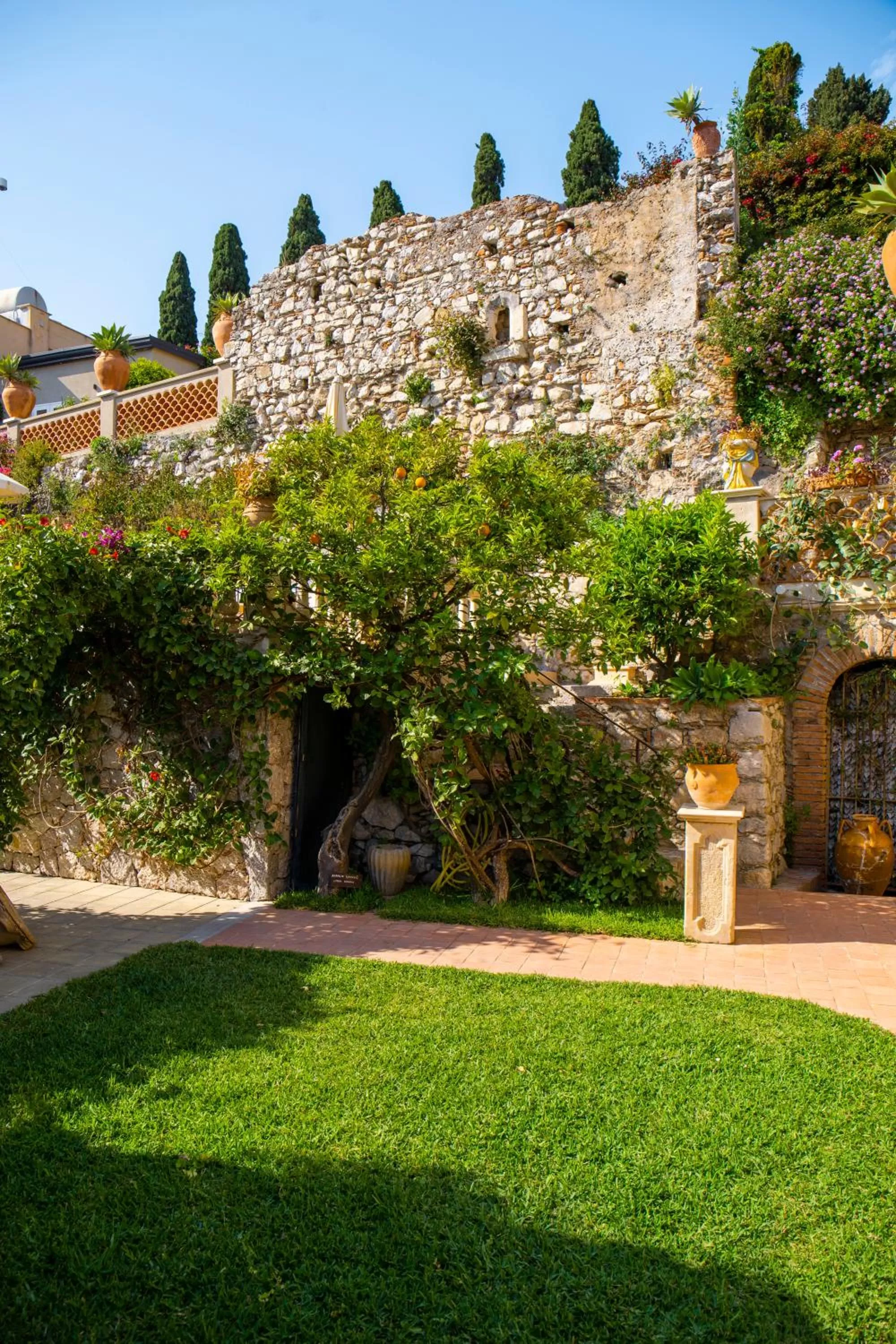 Garden in Hotel Villa Taormina