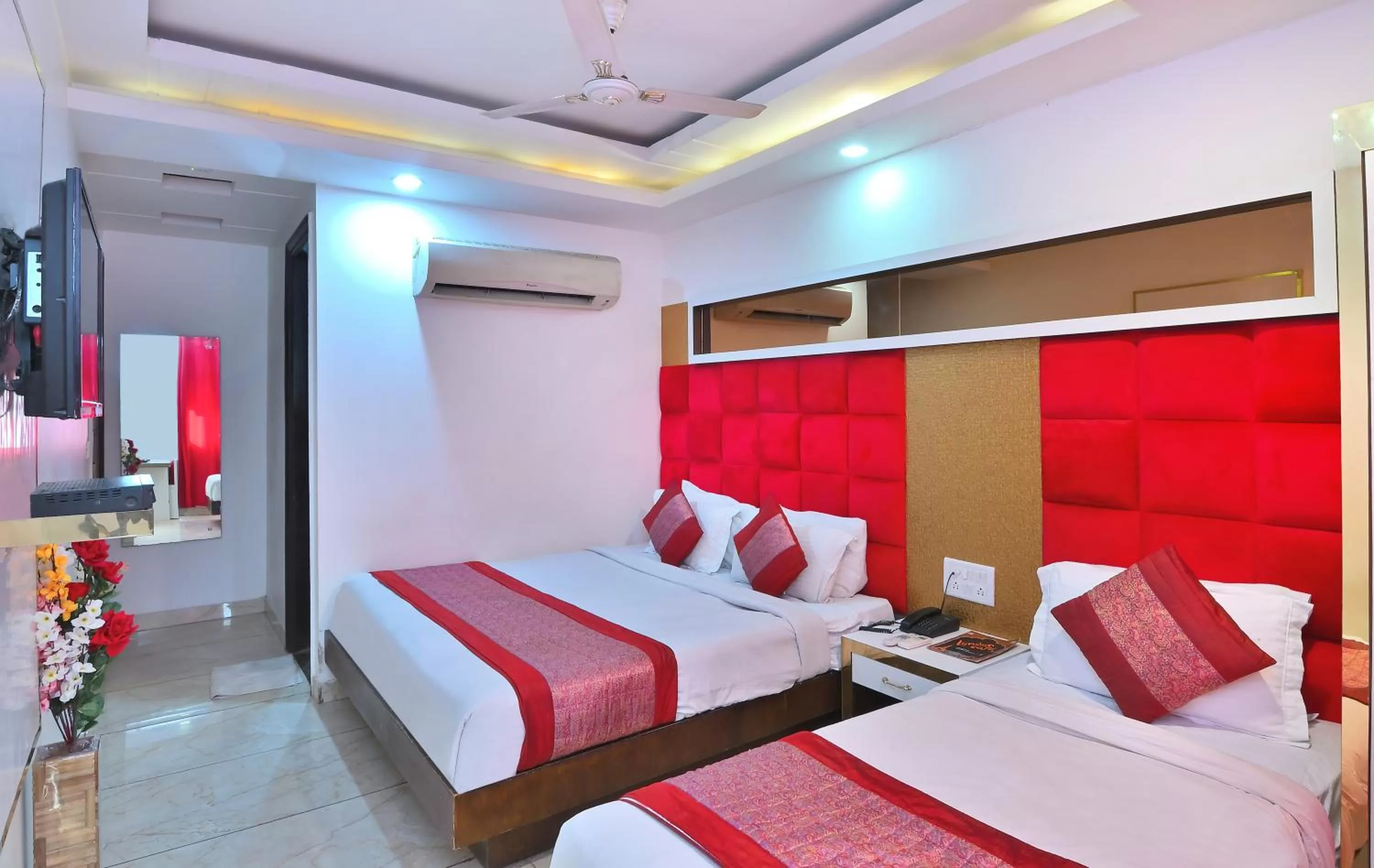 Bed in The Bella Vista -Traveler's choice awarded