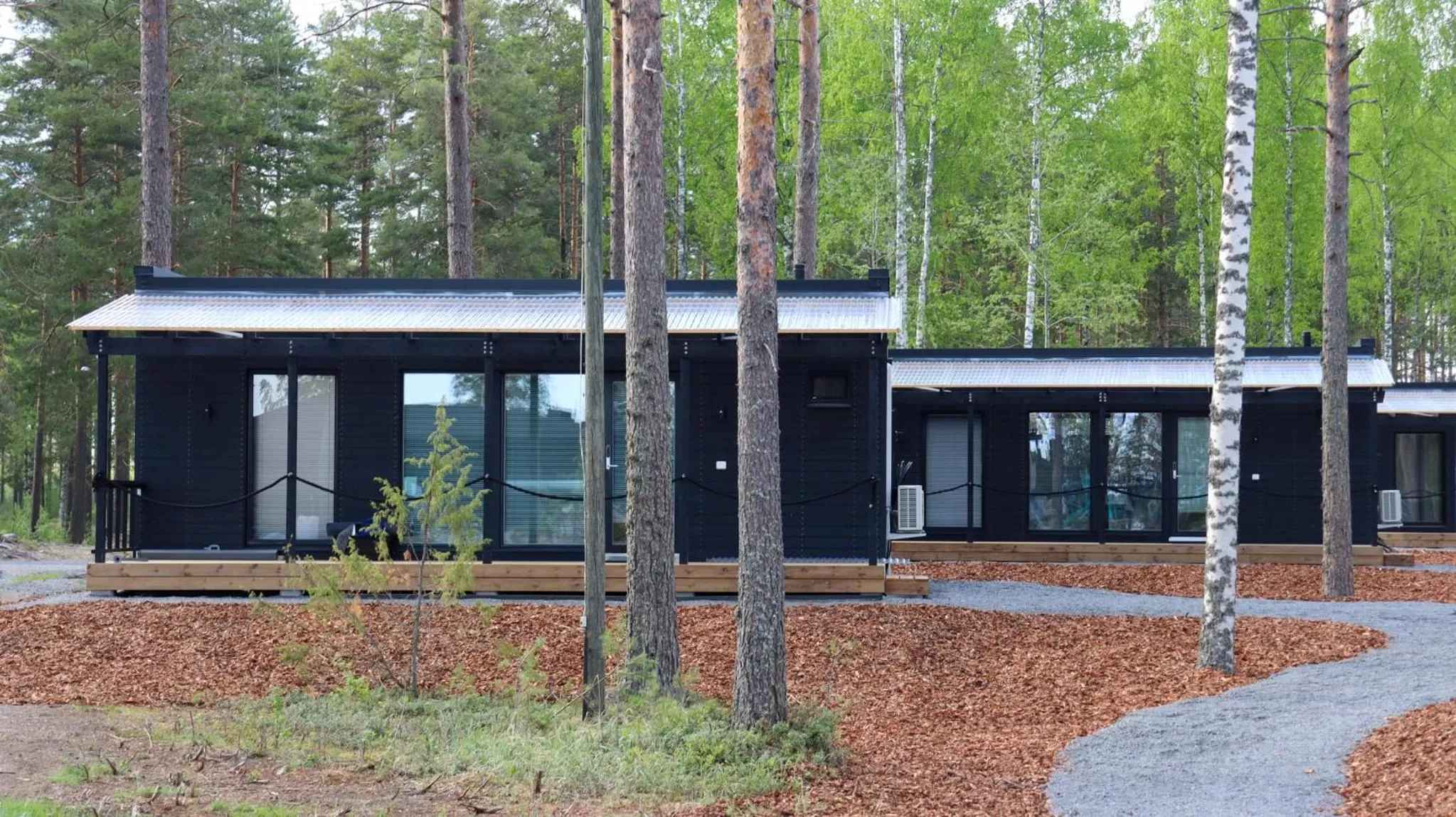 Facade/entrance in Pistohiekka Resort