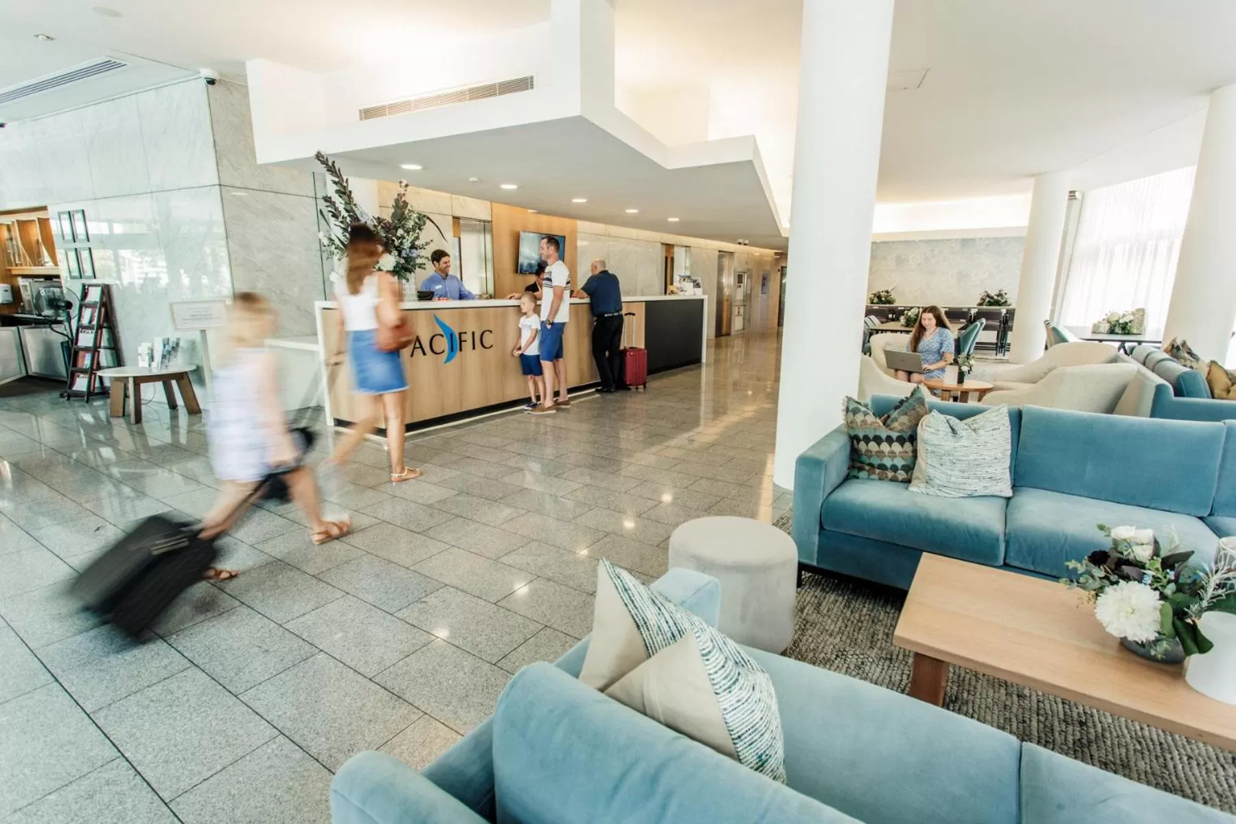 Lobby or reception in Pacific Hotel Brisbane