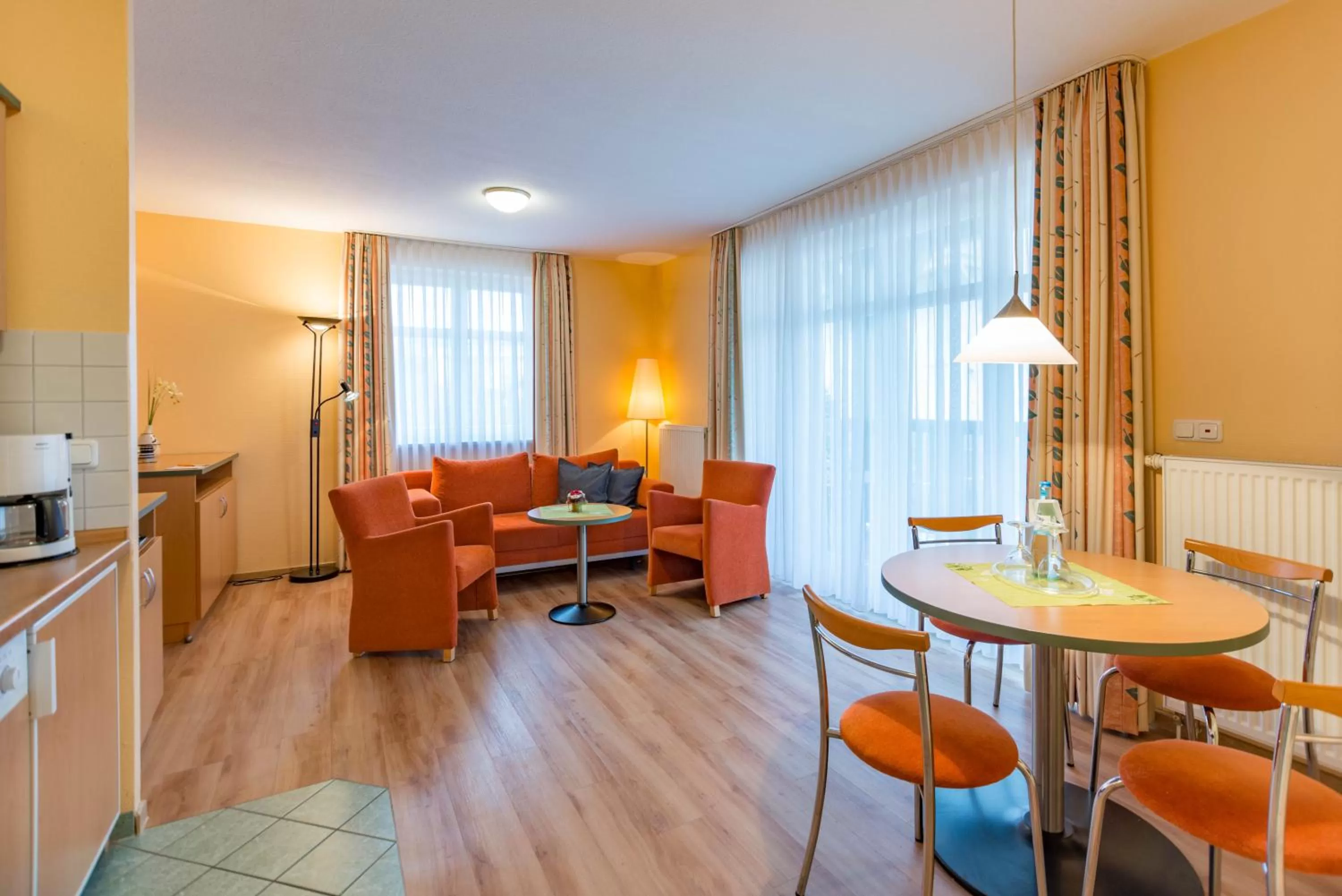 Seating Area in Am Weststrand Apartmenthaus Waldeck