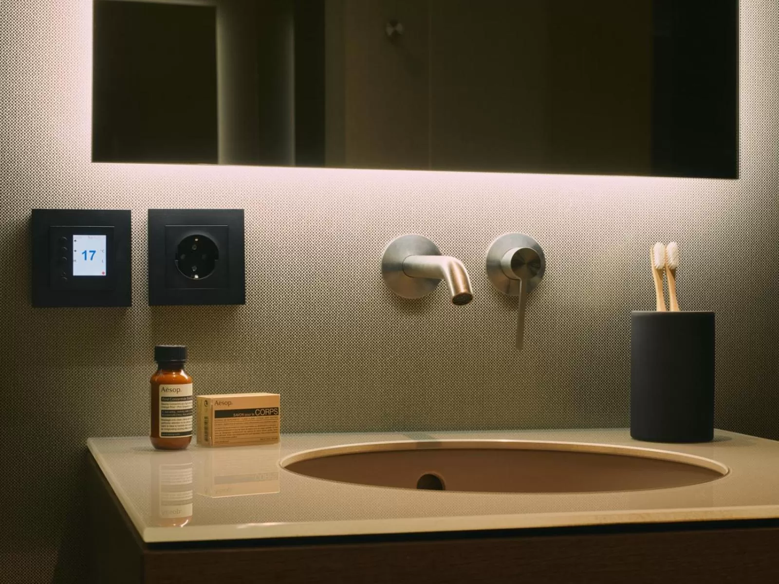 Bathroom in Tollboden Hotell - Unike Hoteller