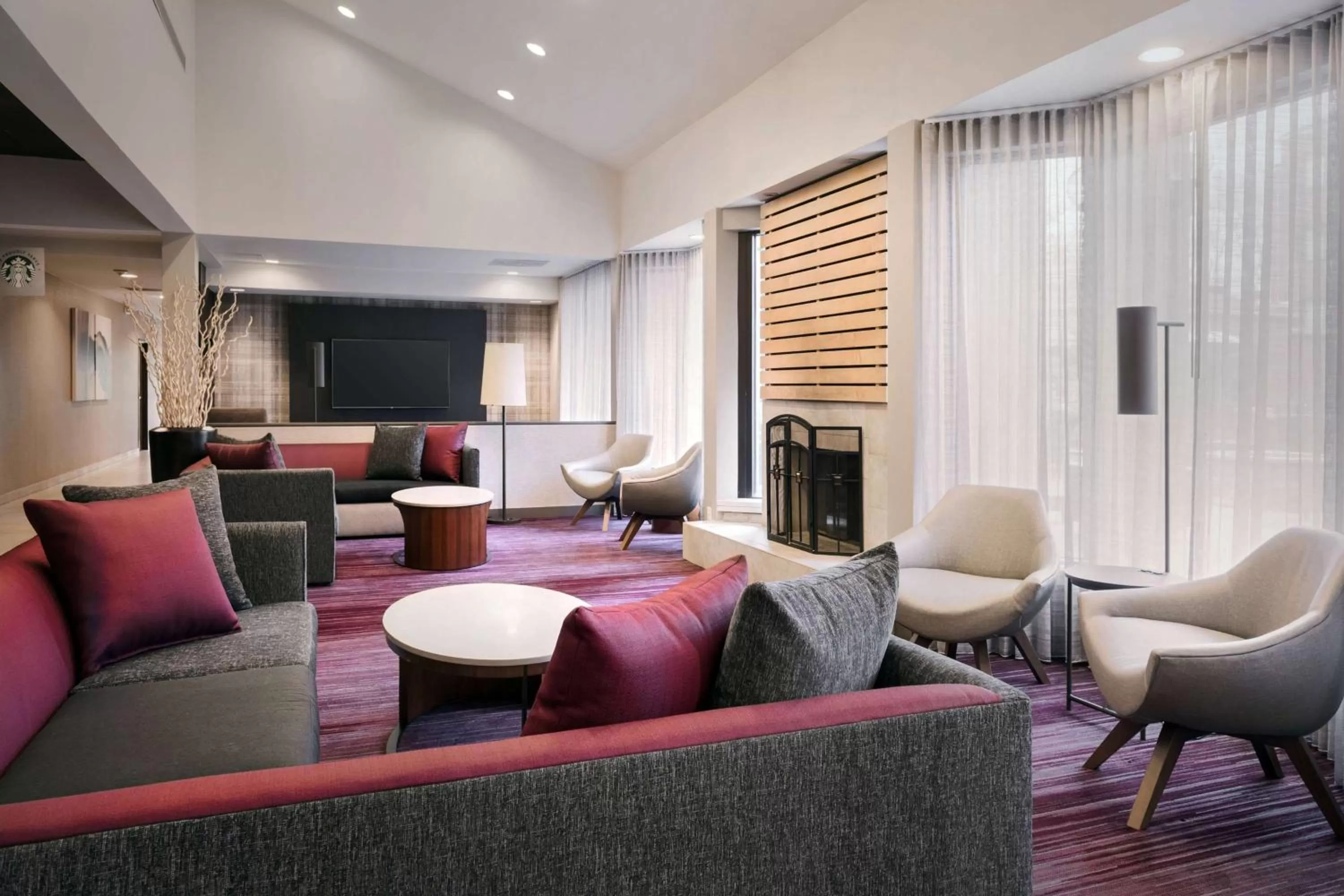 Lobby or reception, Seating Area in Sonesta Select Boston Stoughton