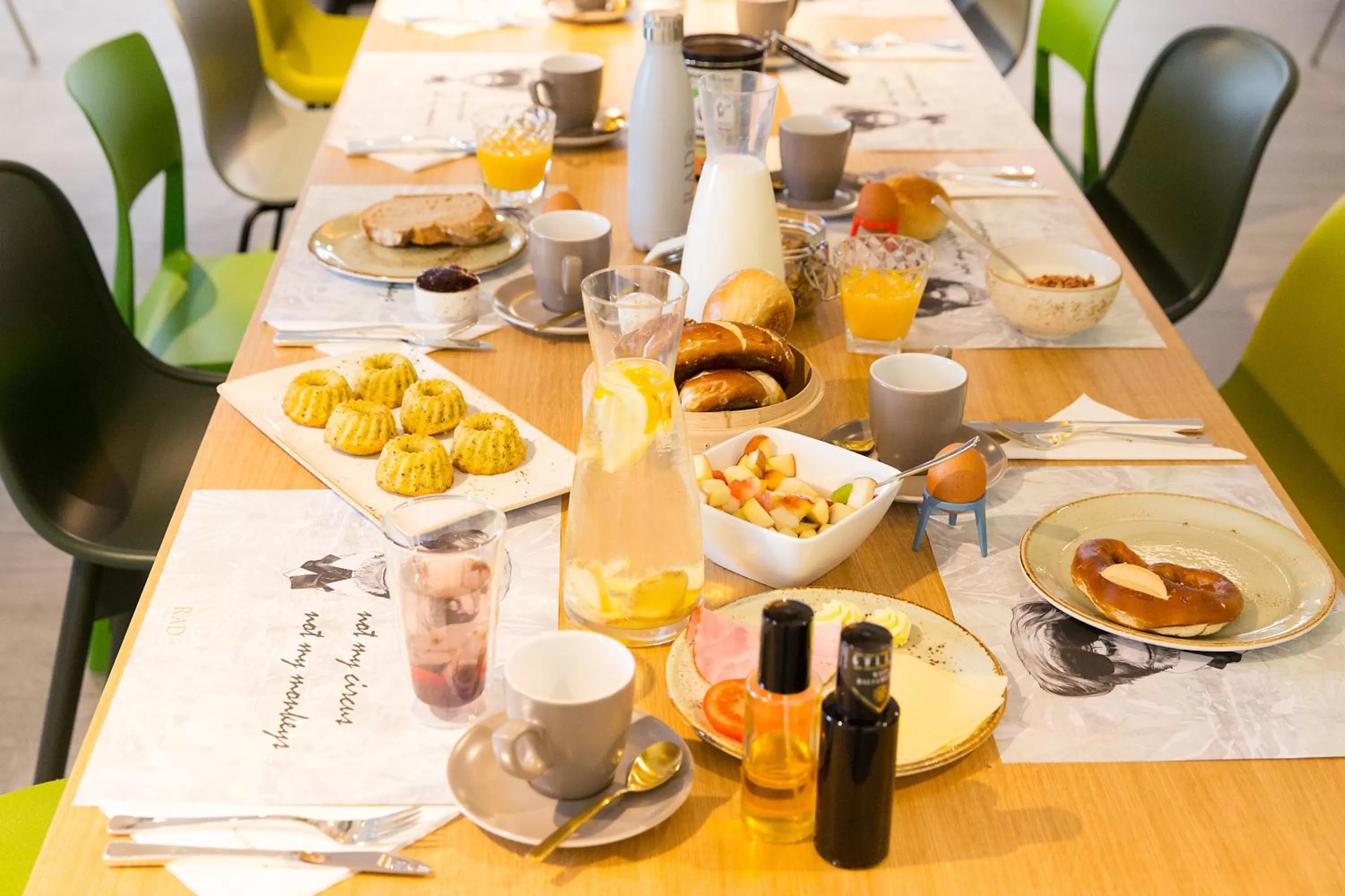 Buffet breakfast in Hotel Rad