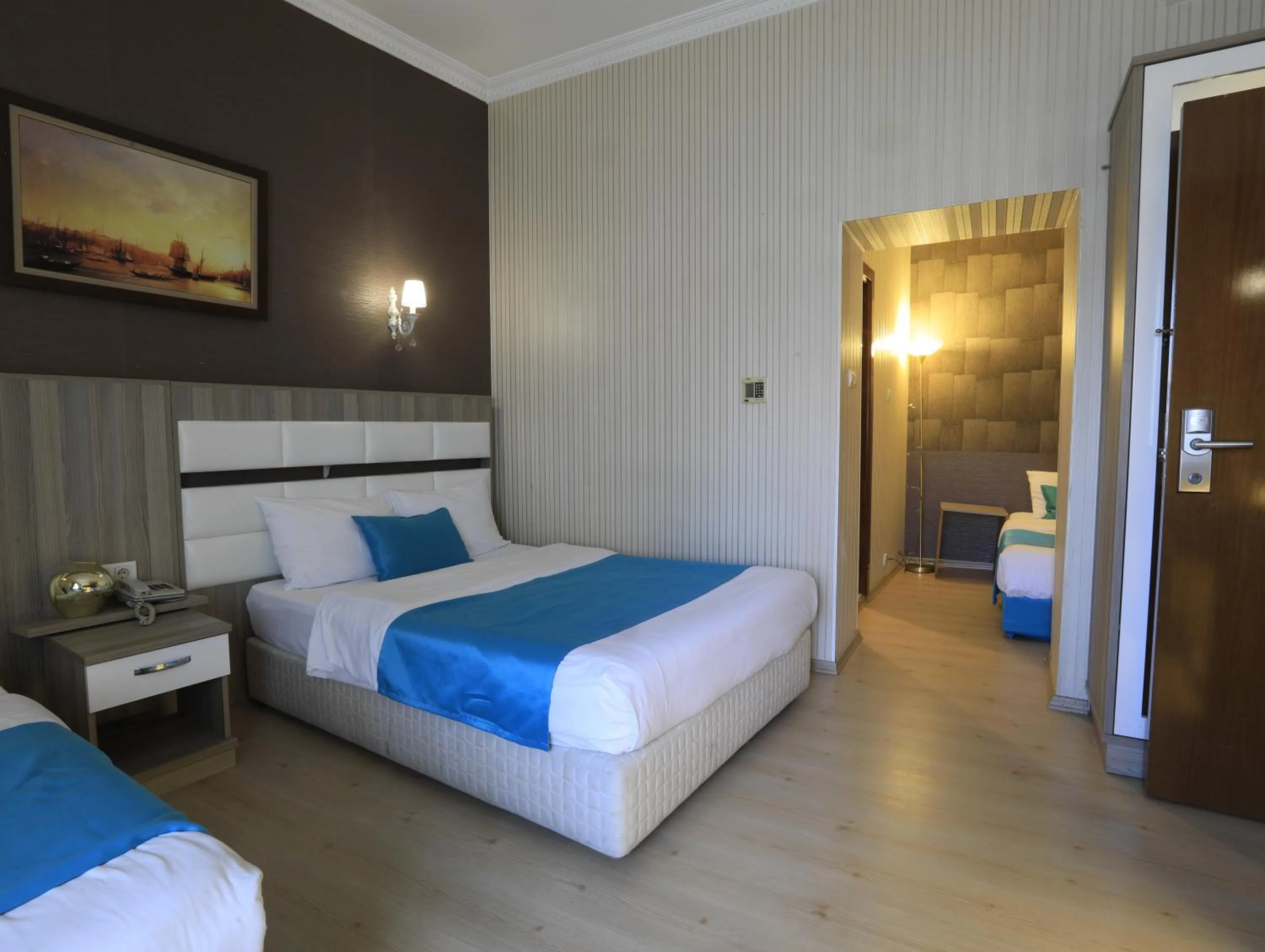 Bed in Nil Hotel İstanbul City Center