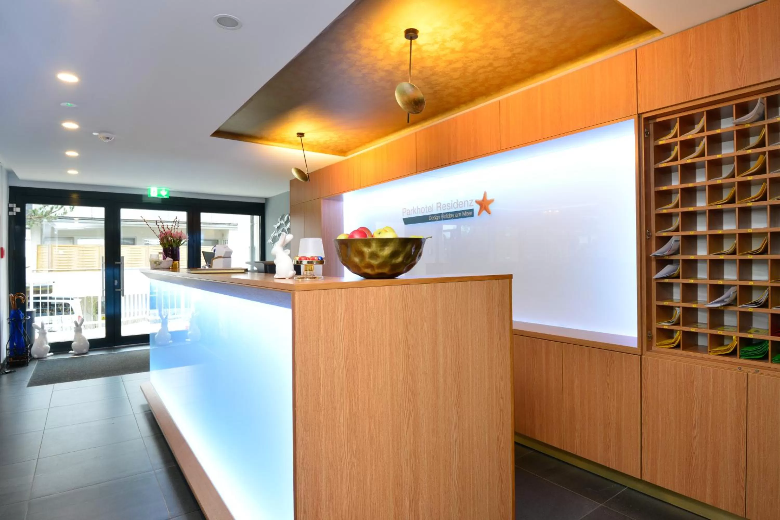 Lobby or reception in Parkhotel Residenz