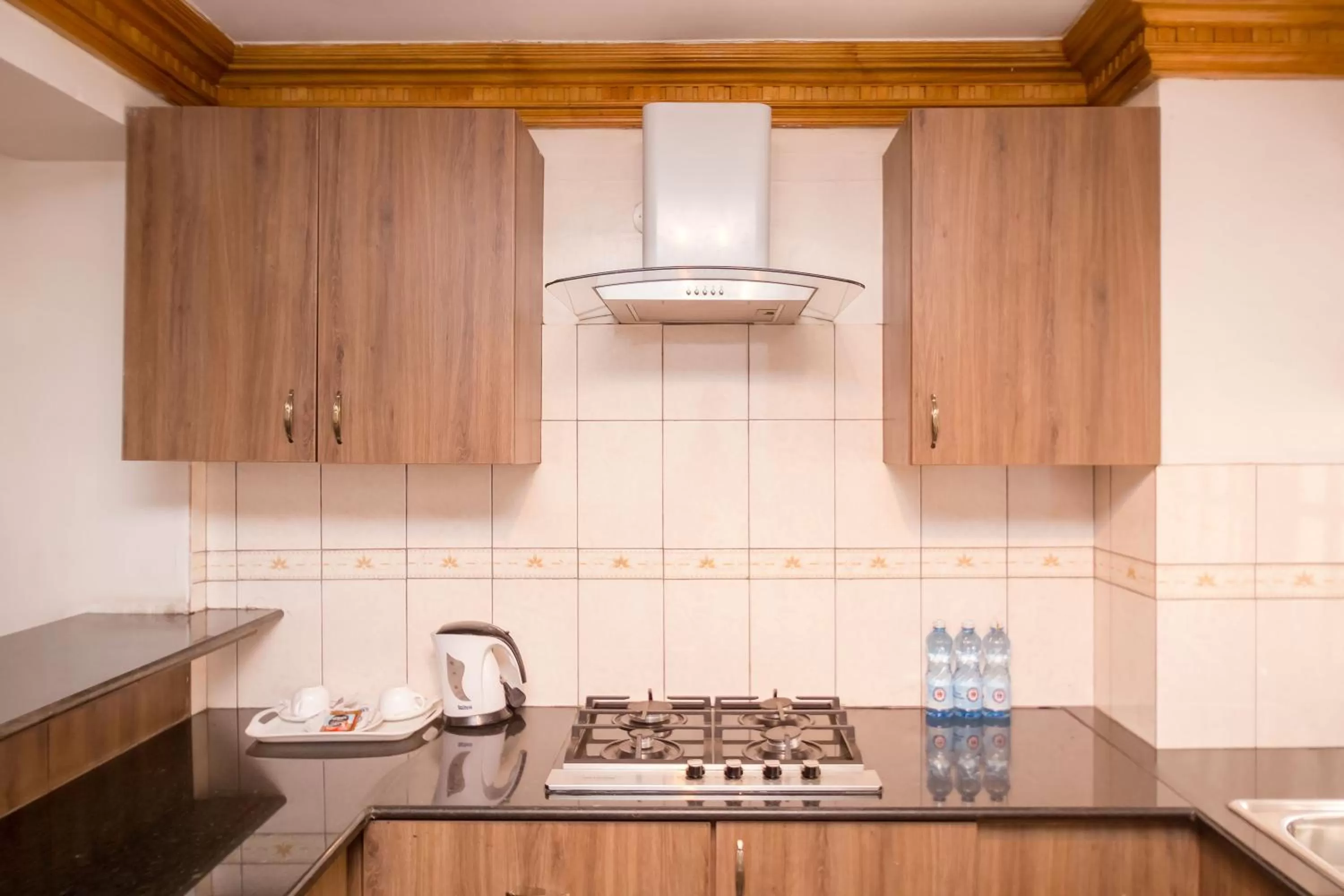 Kitchen or kitchenette in Marble Arch Hotel