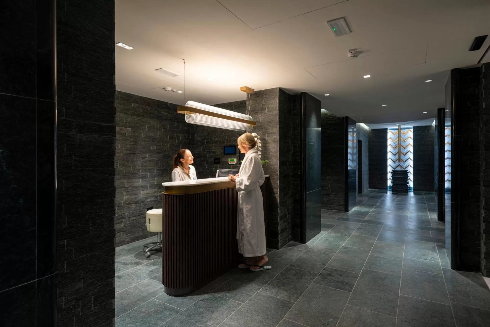 Spa and wellness centre/facilities in Grand Hotel Castrocaro Longlife Formula