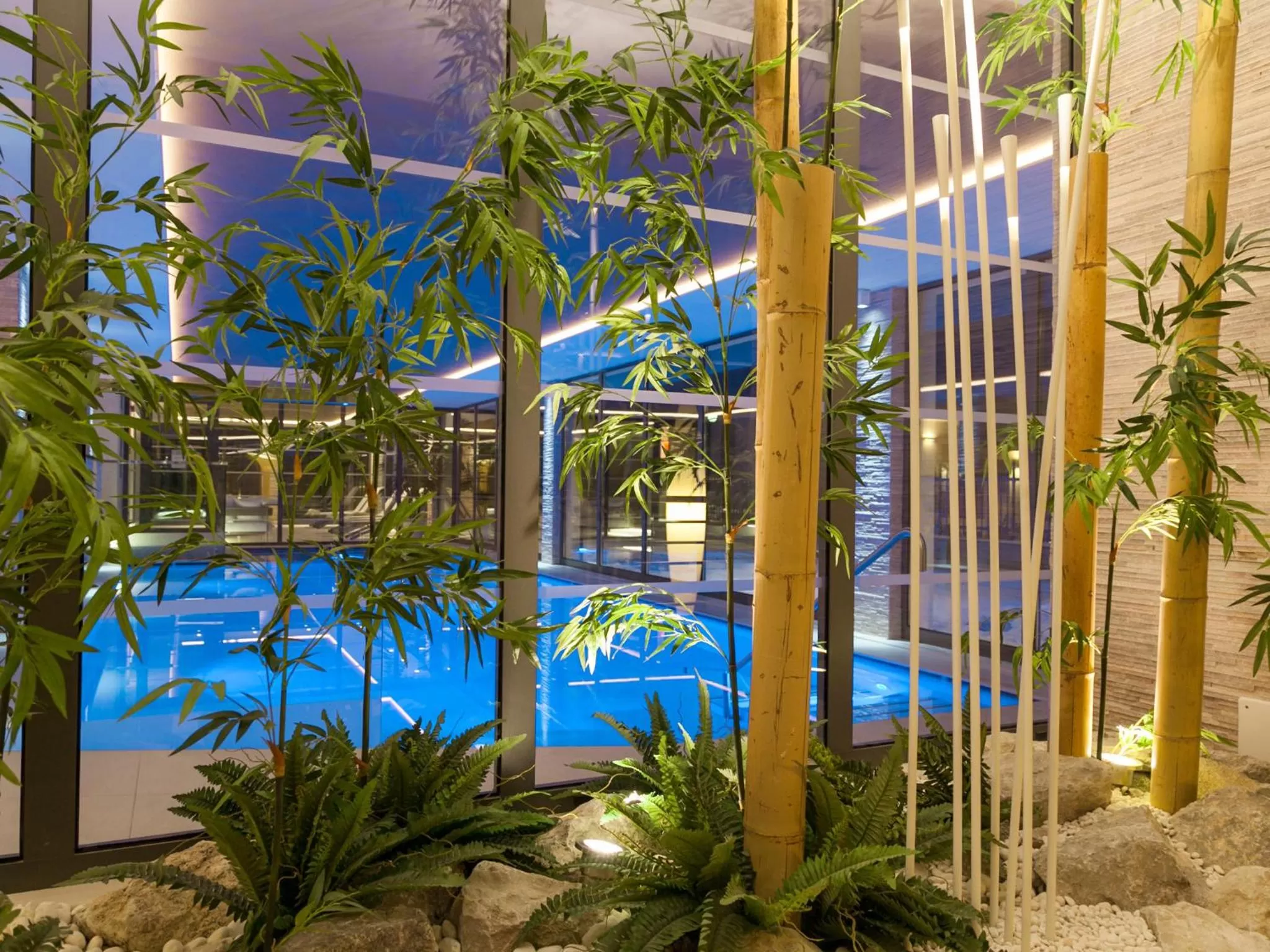 Swimming pool in Hotel Europeo Alpine Charme & Wellness