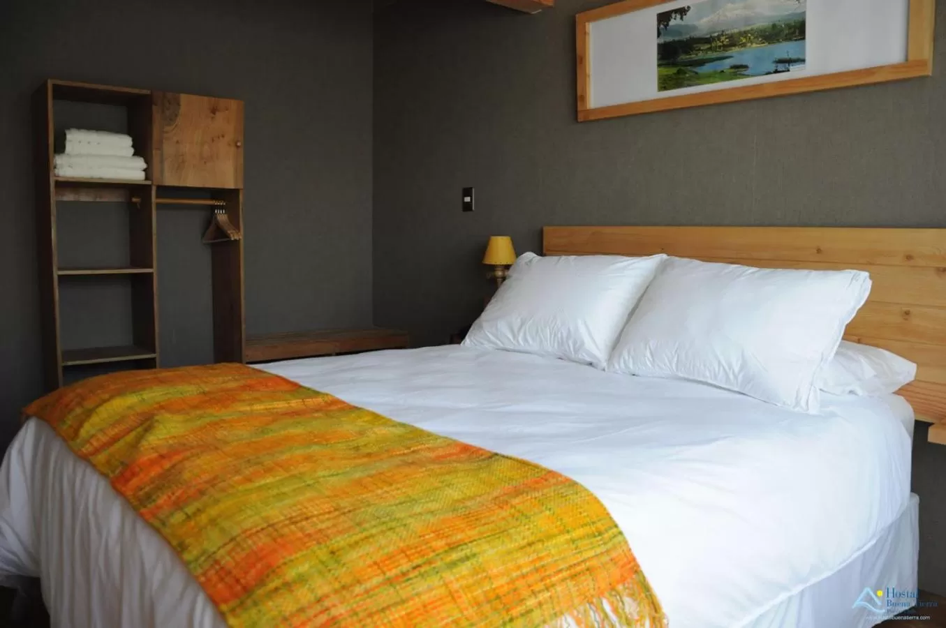 Bed in Hostal Buena Tierra