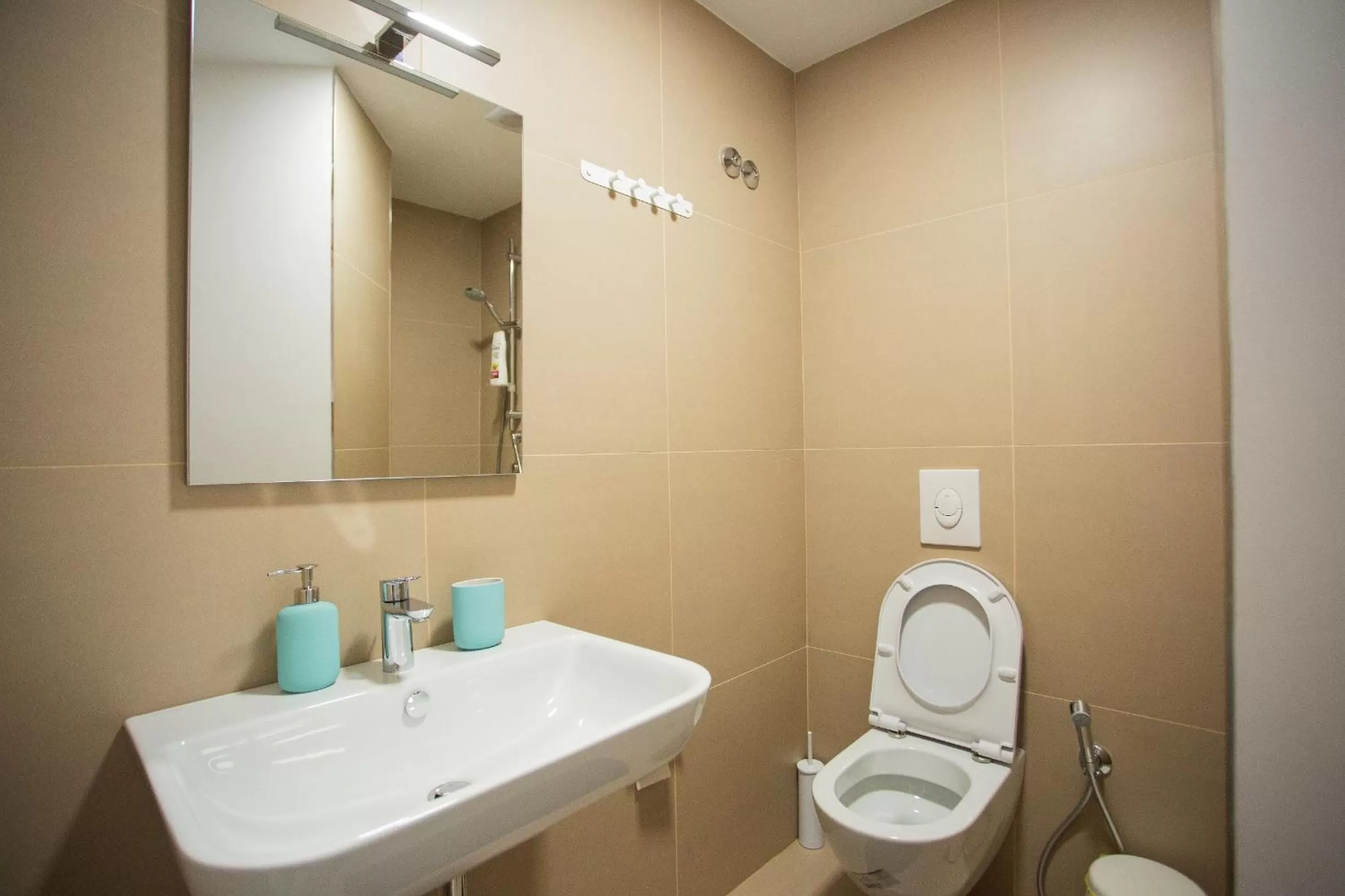 Shower, Bathroom in Rooftop Tirana