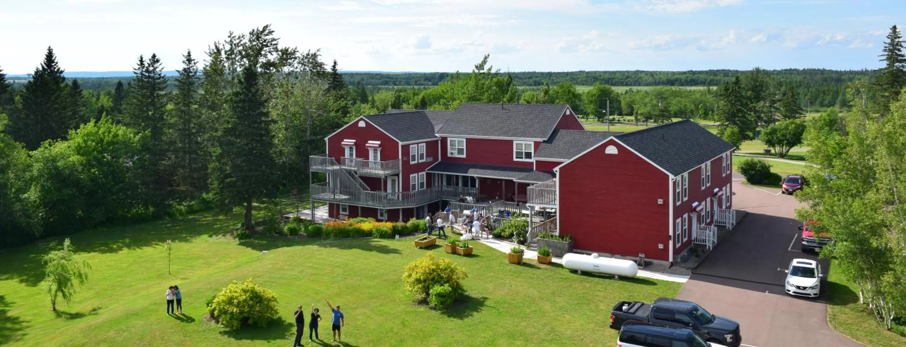 Bird's eye view in Auberge Wild Rose Inn