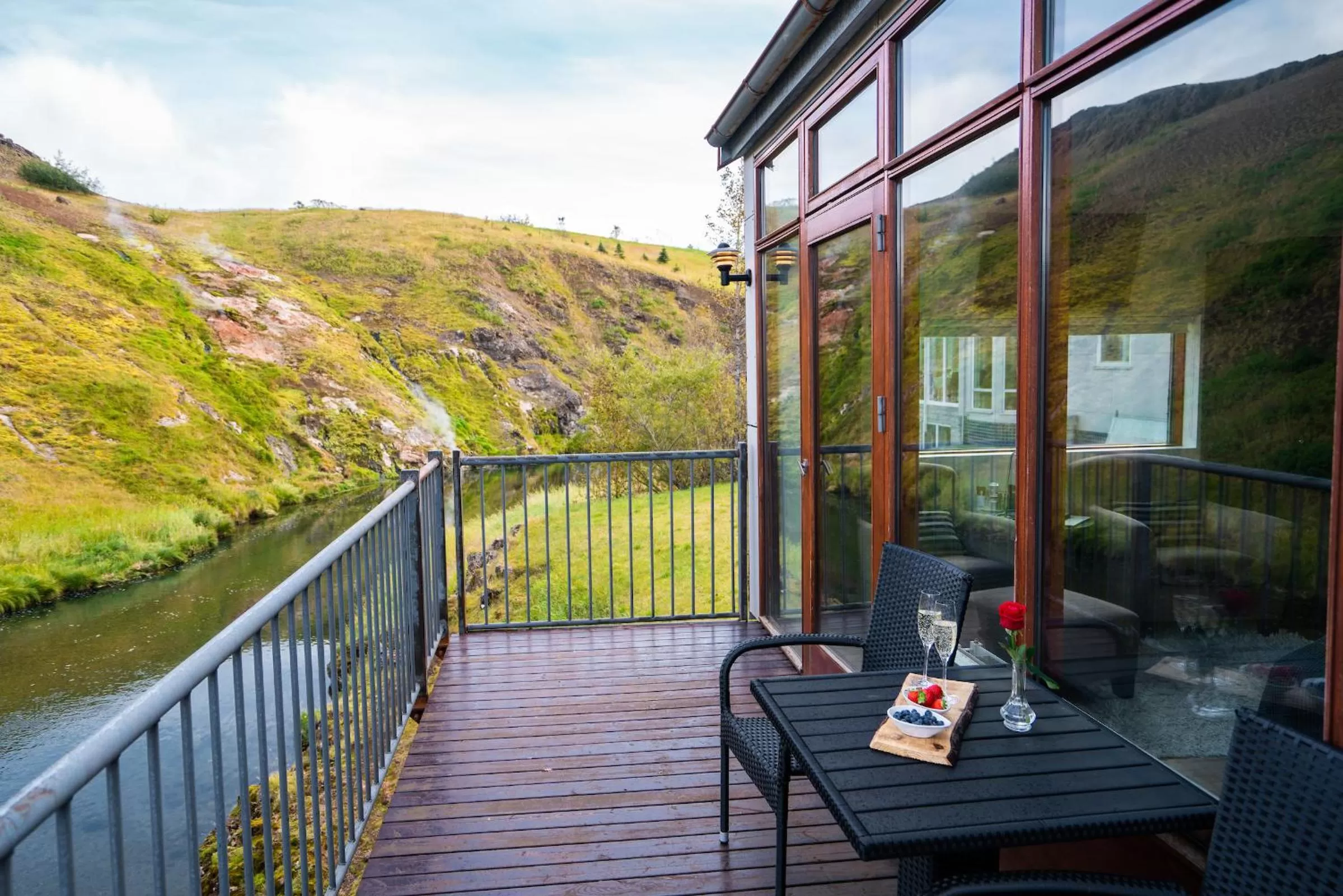 Balcony/Terrace in Frost and Fire Hotel