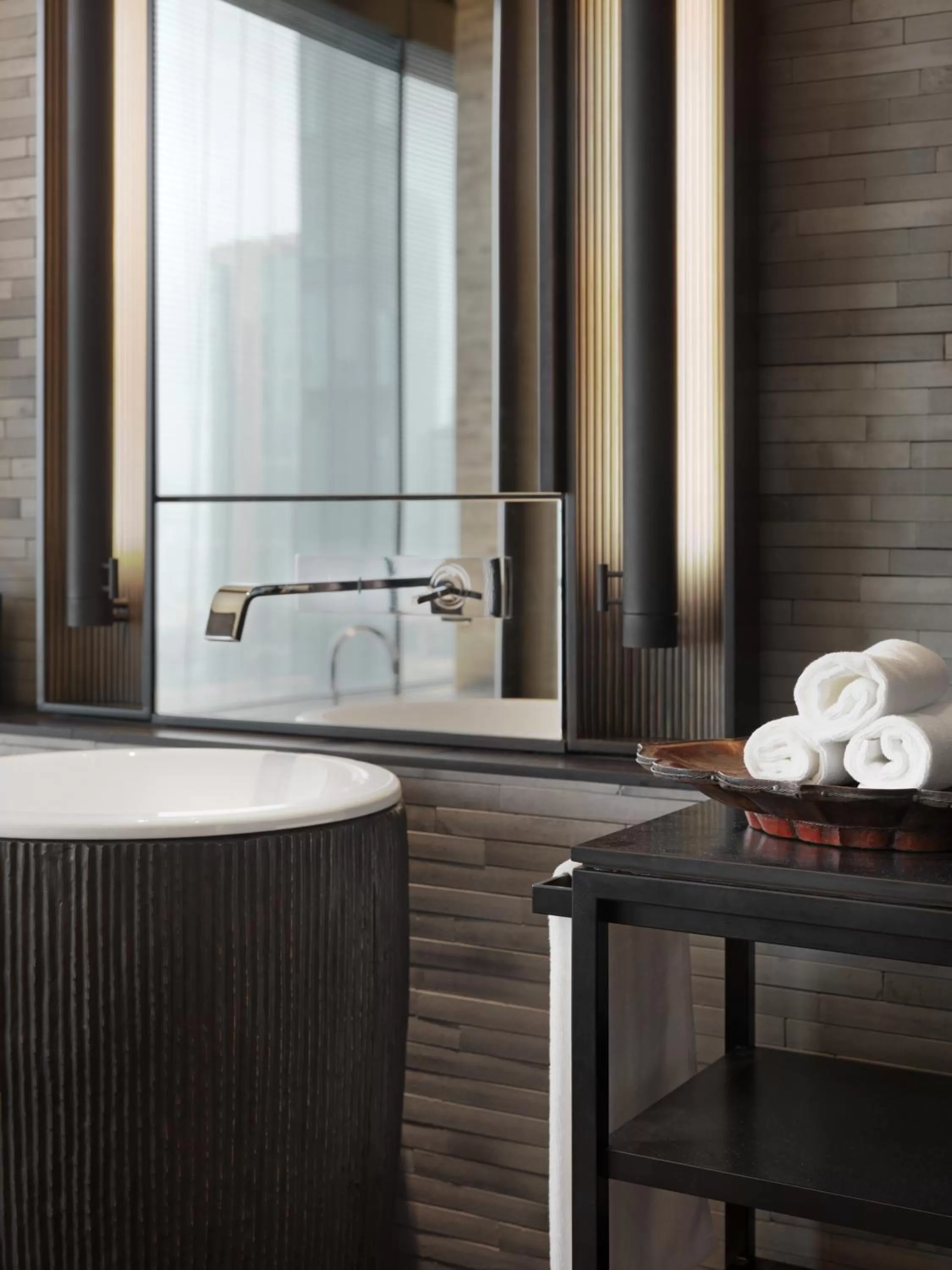 Bathroom in The PuLi Shanghai