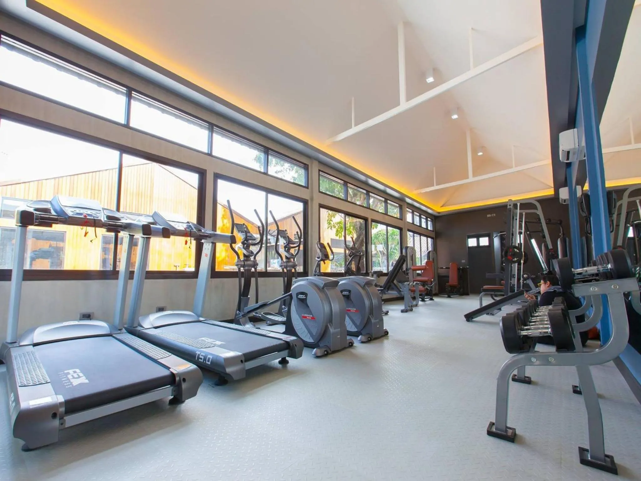Fitness centre/facilities in Loft Mania Boutique Hotel