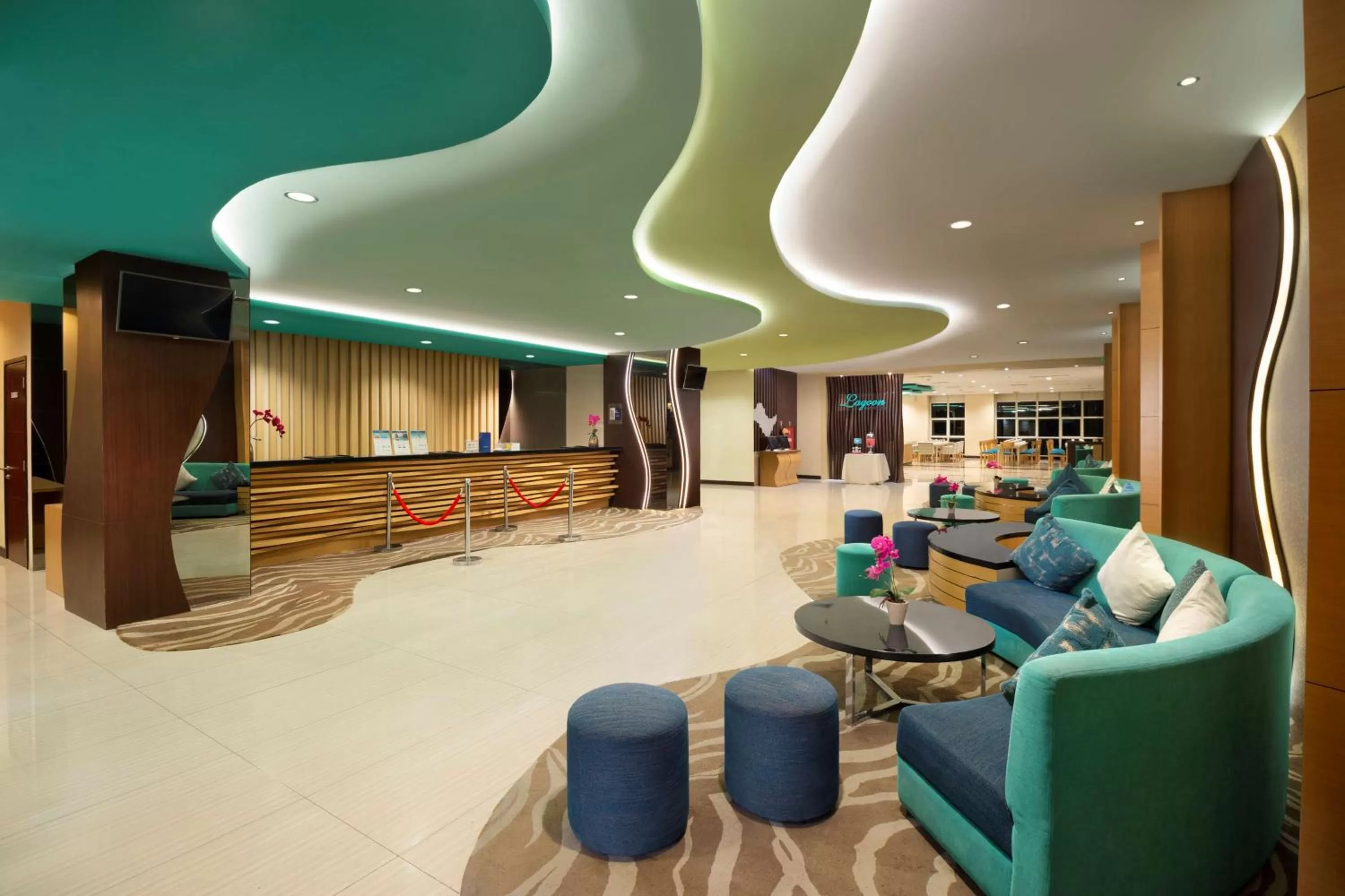 Lobby or reception in Best Western The Lagoon Hotel