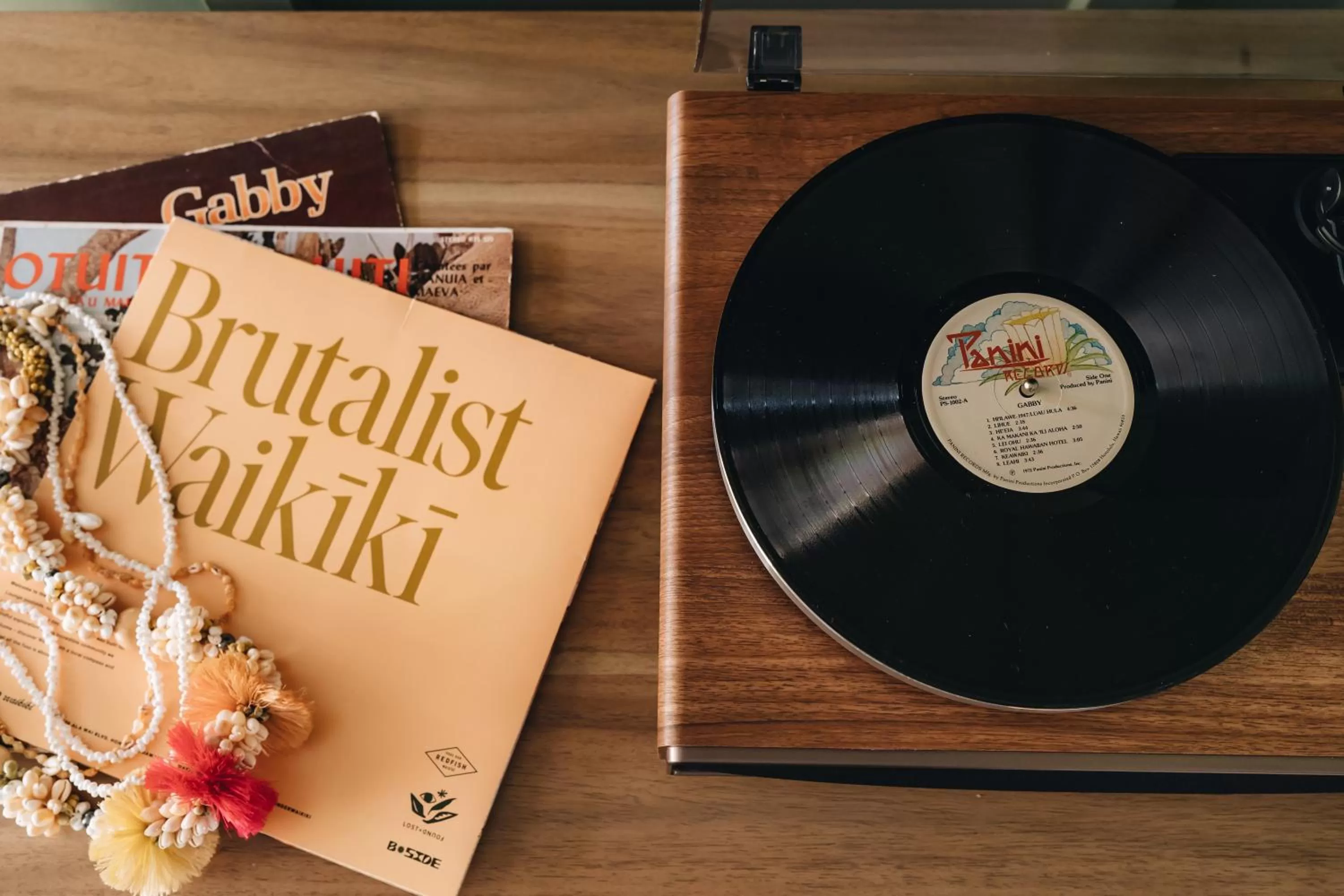 Decorative detail in Wayfinder Waikiki - Voted Top 10 Best Hotels in Hawaii!