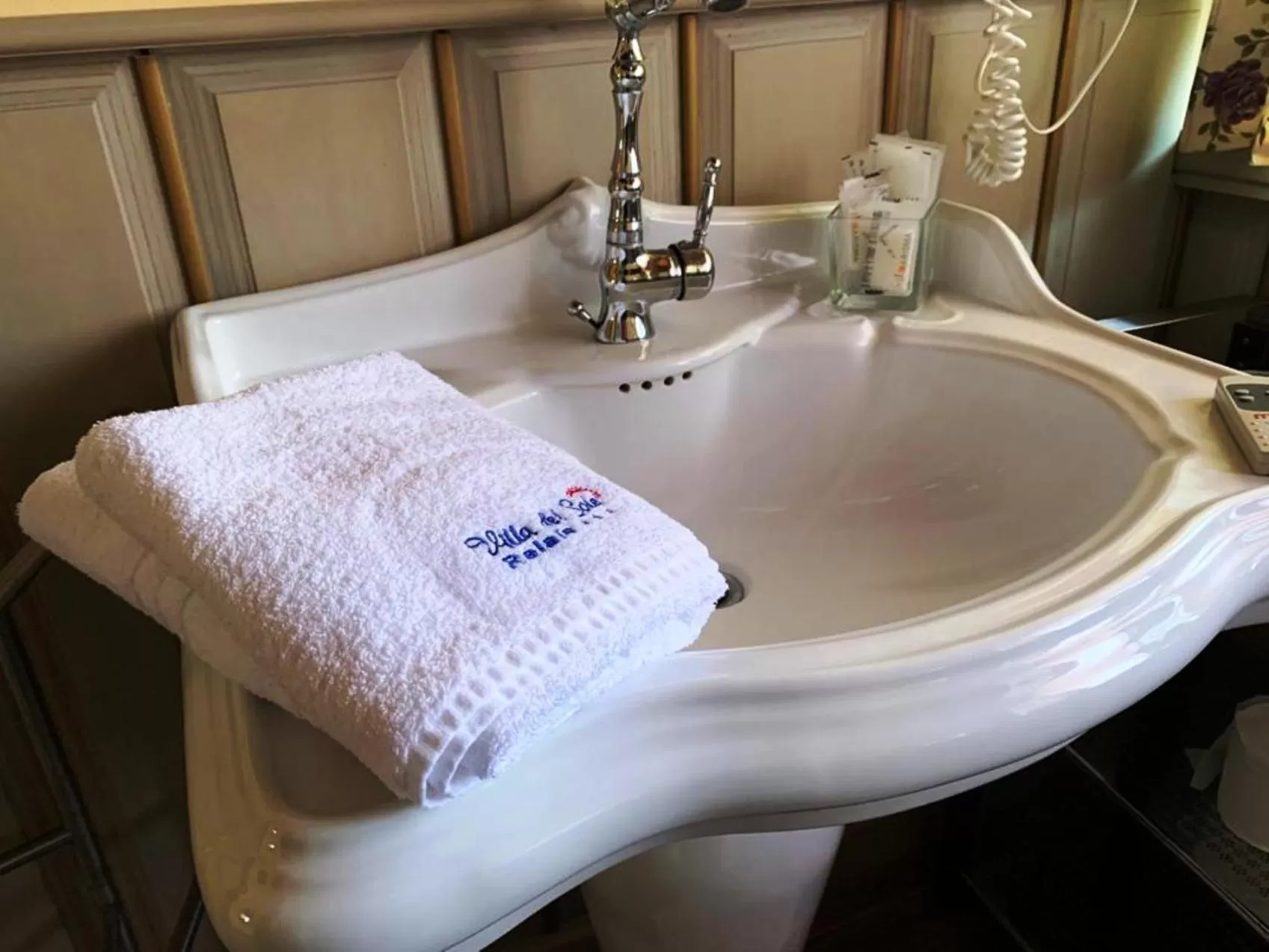 Bathroom in B&B Villa del Sole Relais