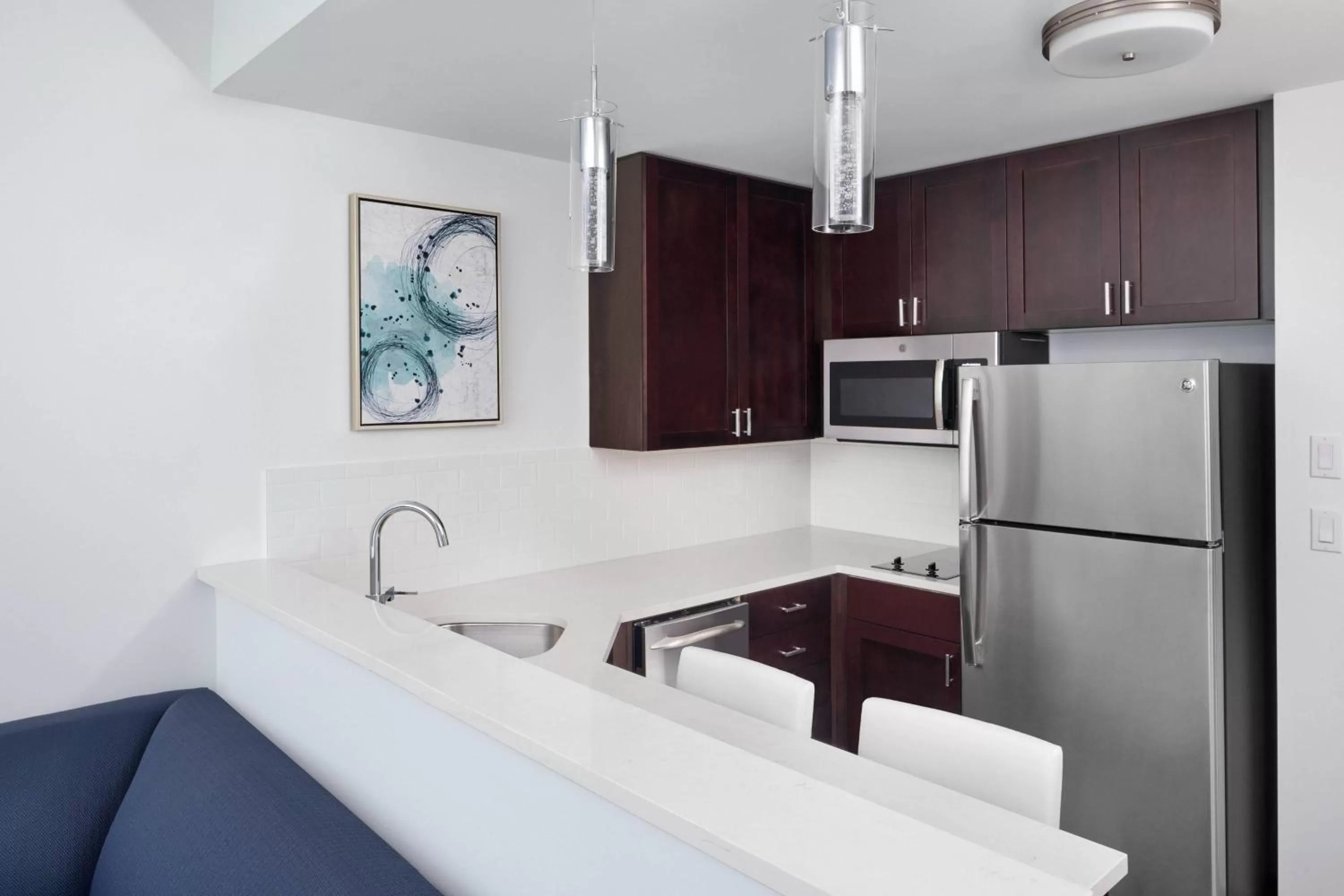 Kitchen or kitchenette in Residence Inn by Marriott Stamford Downtown