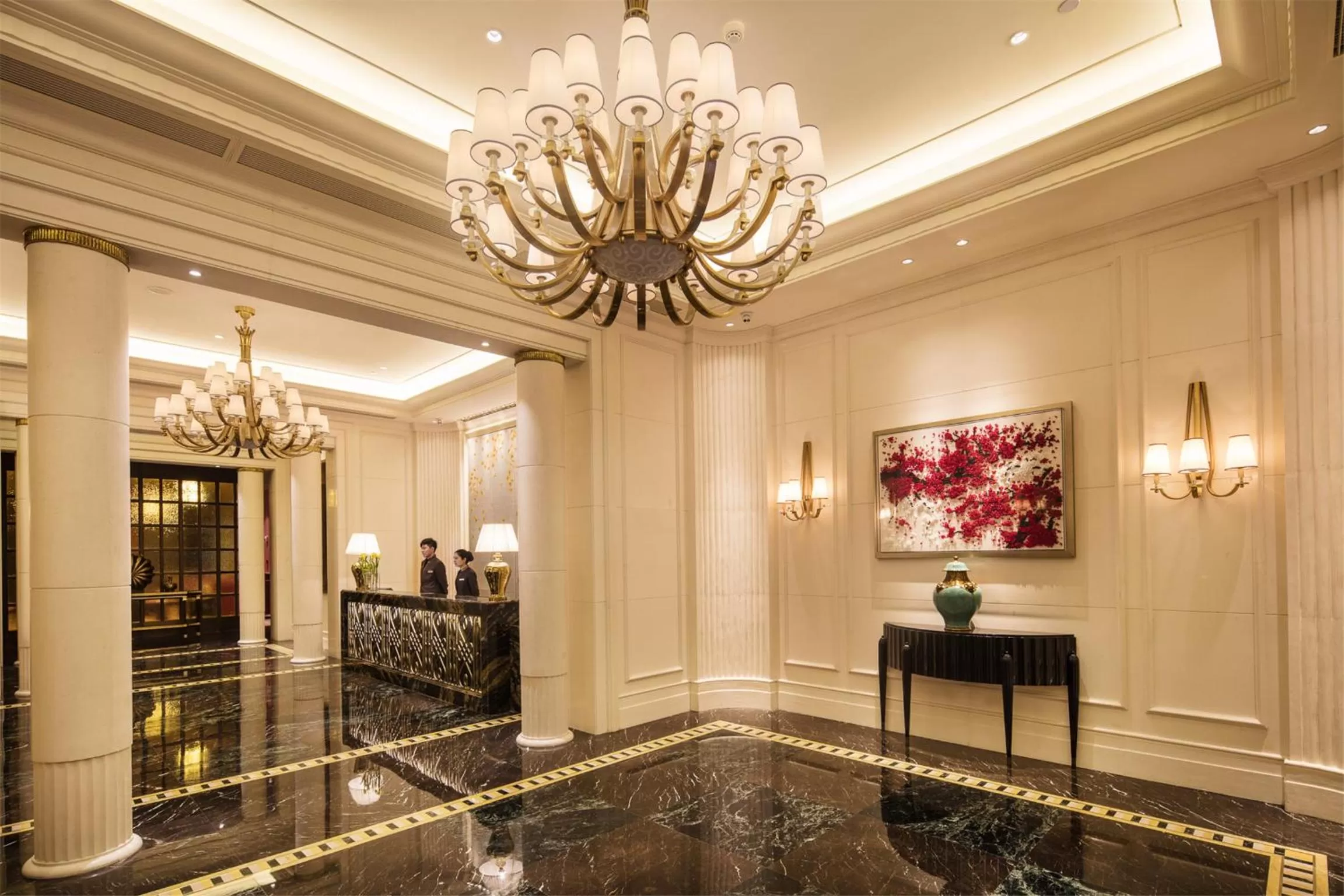 Lobby or reception in The Pury Hotel