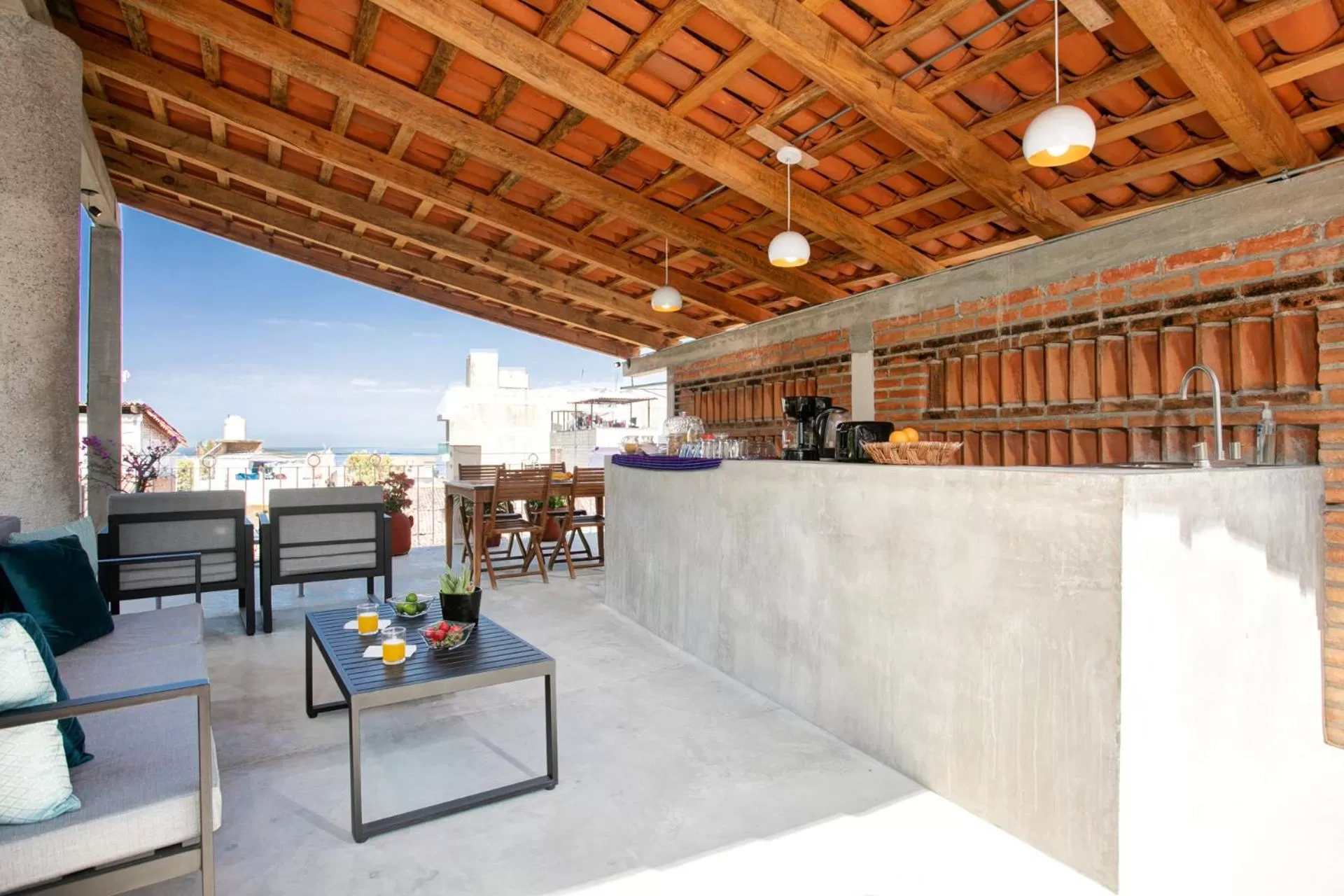 Balcony/Terrace in Casitas Miramar Puerto Vallarta Malecón