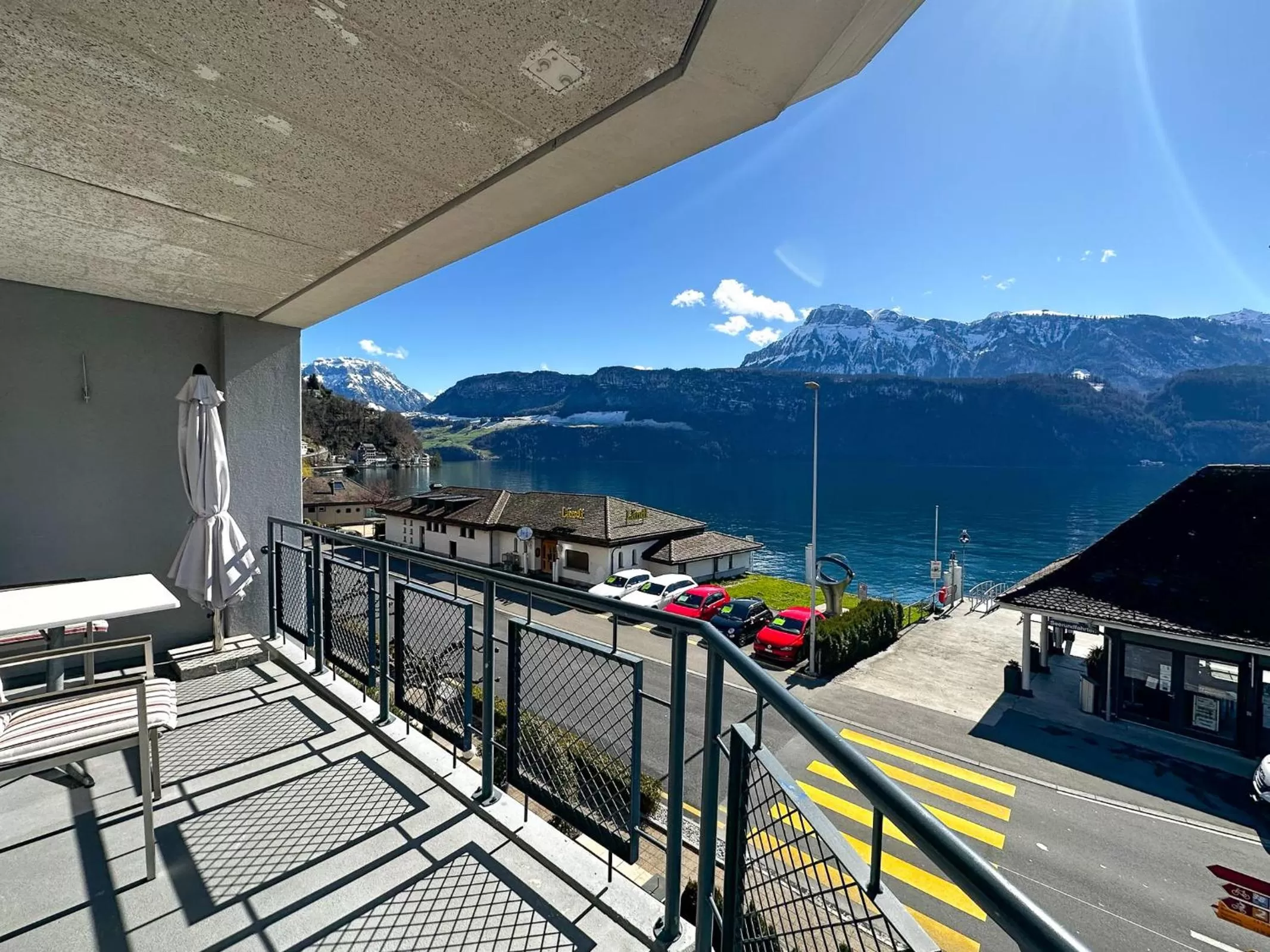 View (from property/room) in Seehotel Riviera at Lake Lucerne