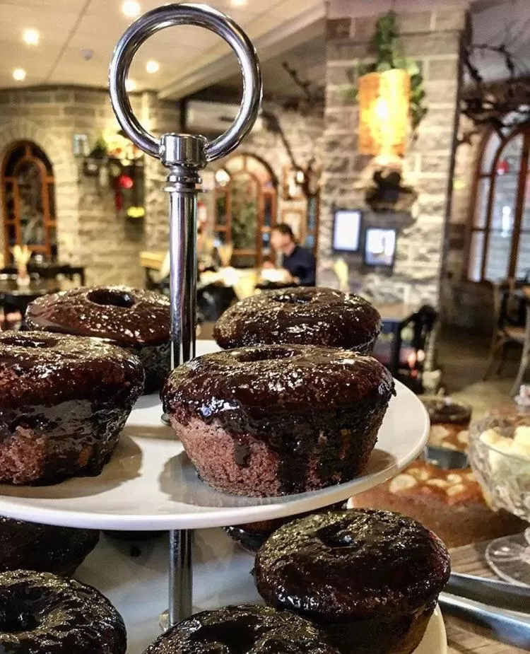 Buffet breakfast in Pousada Castello Benvenutti