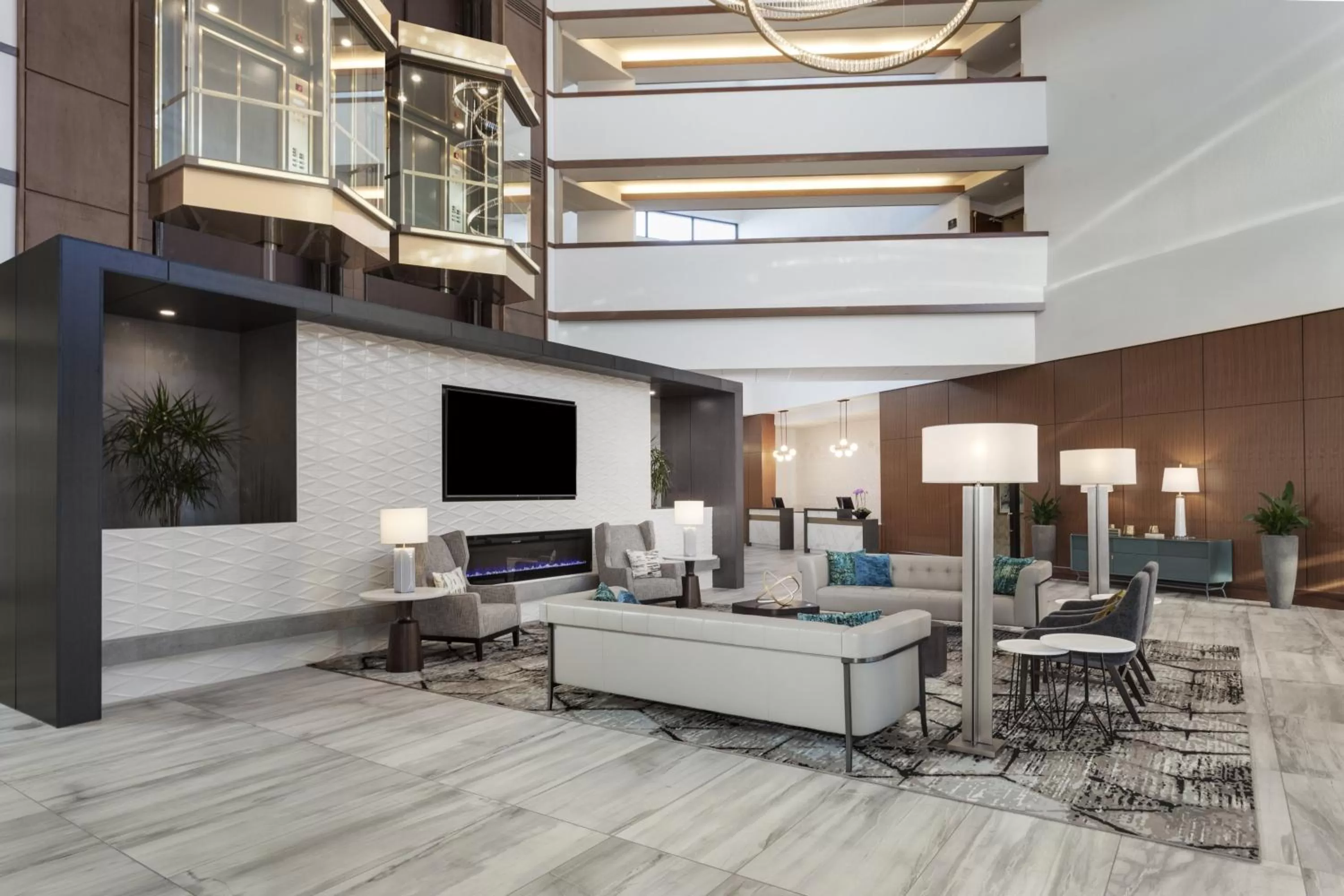 Property building in Crowne Plaza Lansing by IHG